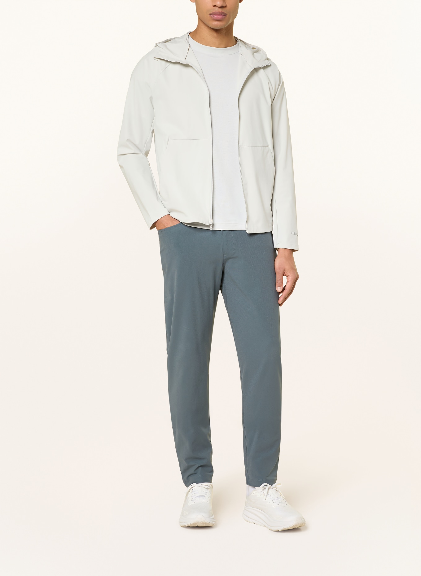 lululemon Laufjacke PACE BREAKER: HELLGRAU