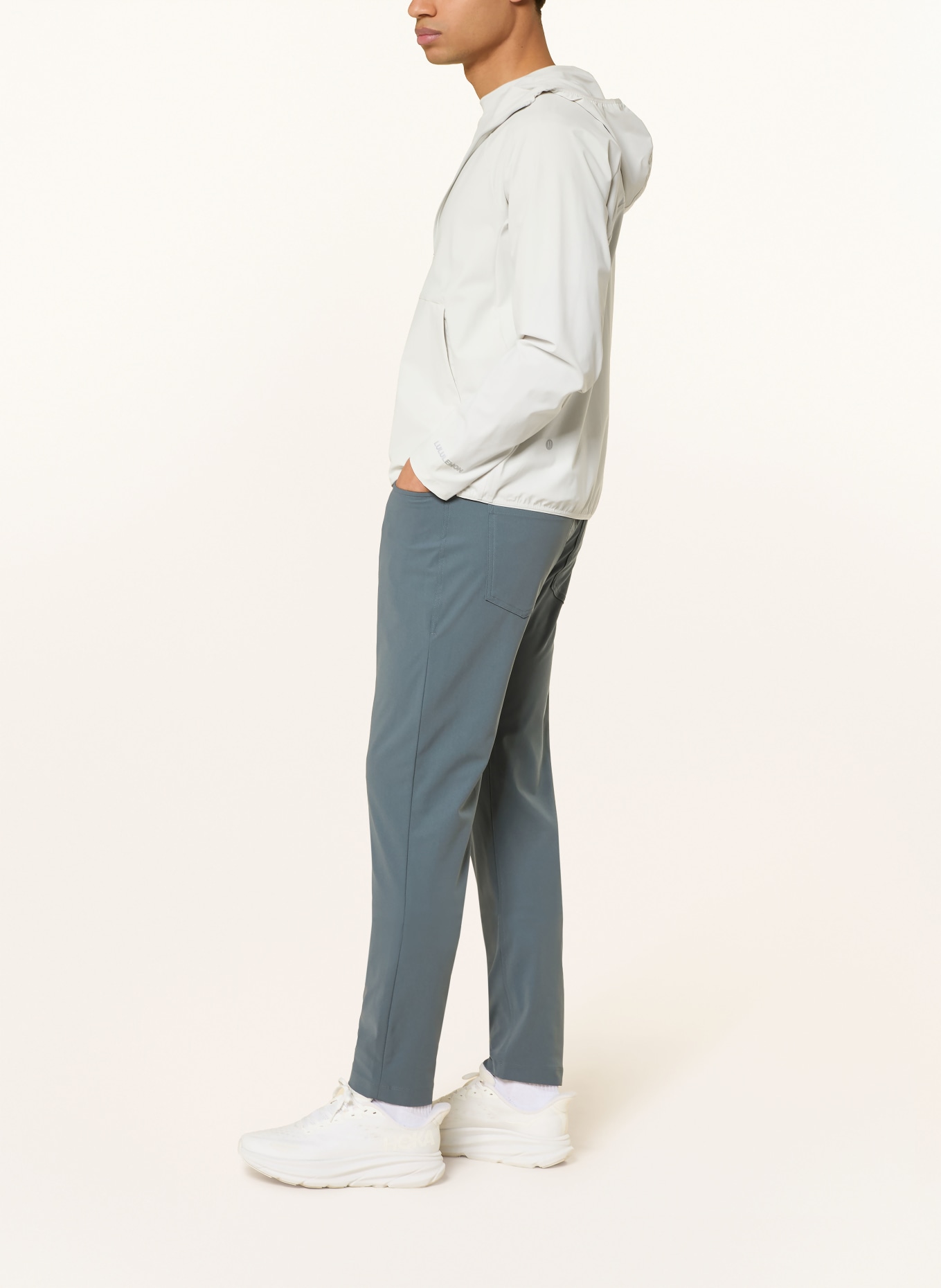 lululemon Laufjacke PACE BREAKER: HELLGRAU