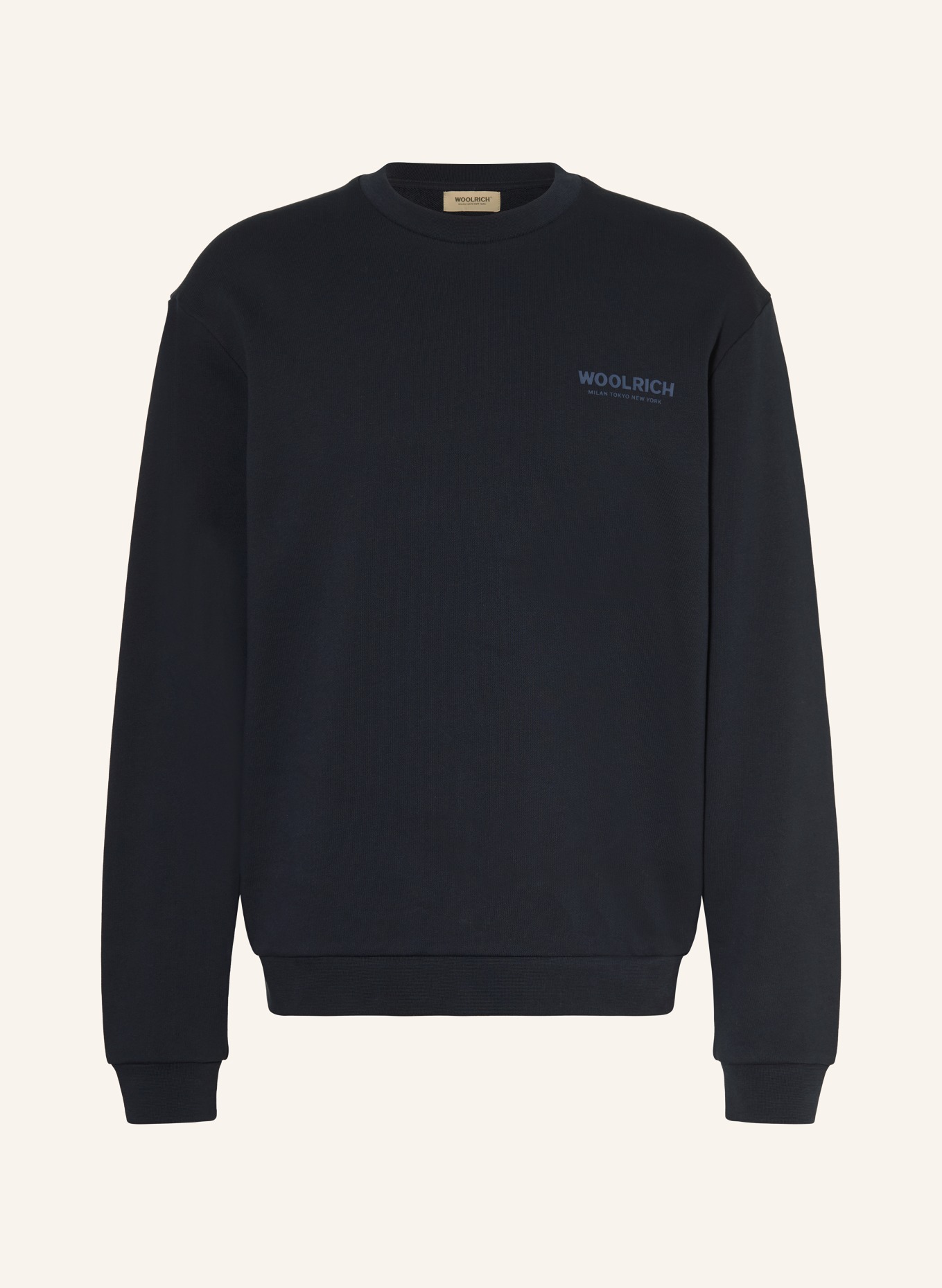 WOOLRICH sweatshirt: DARK BLUE