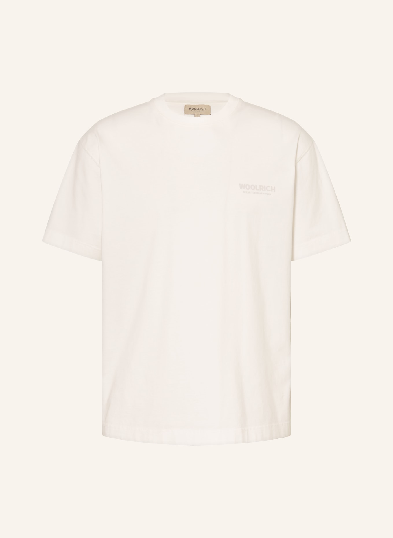 WOOLRICH T-shirt: BLANC