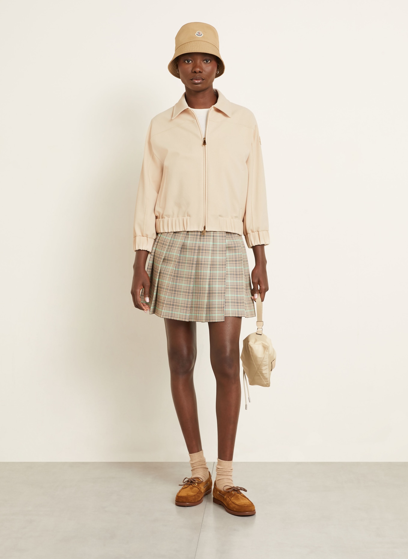 MONCLER Blouson: BEIGE