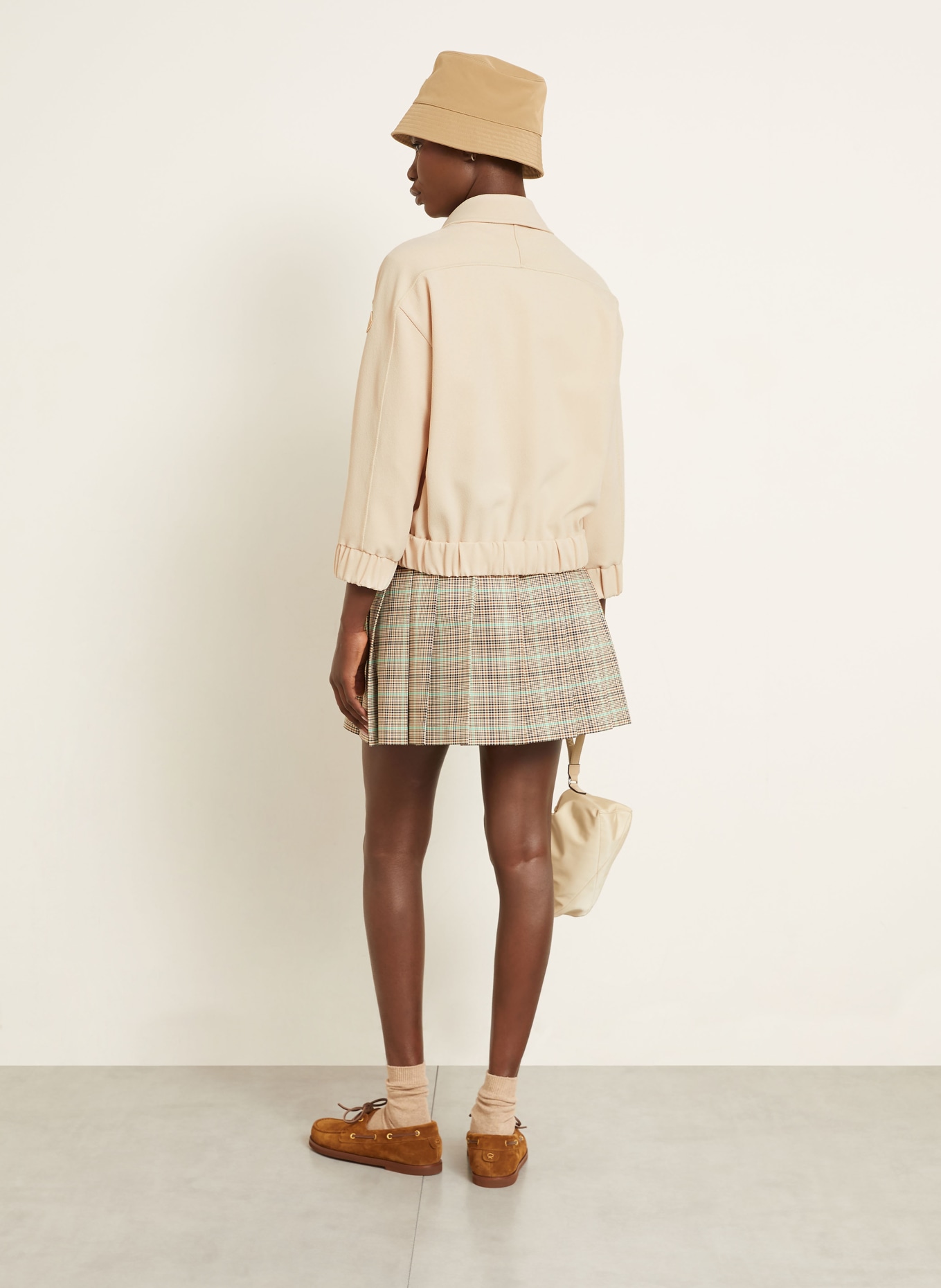 MONCLER Blouson: BEIGE