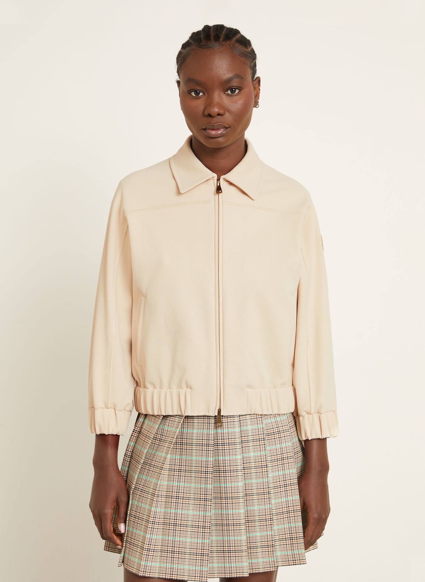 MONCLER Blouson: BEIGE