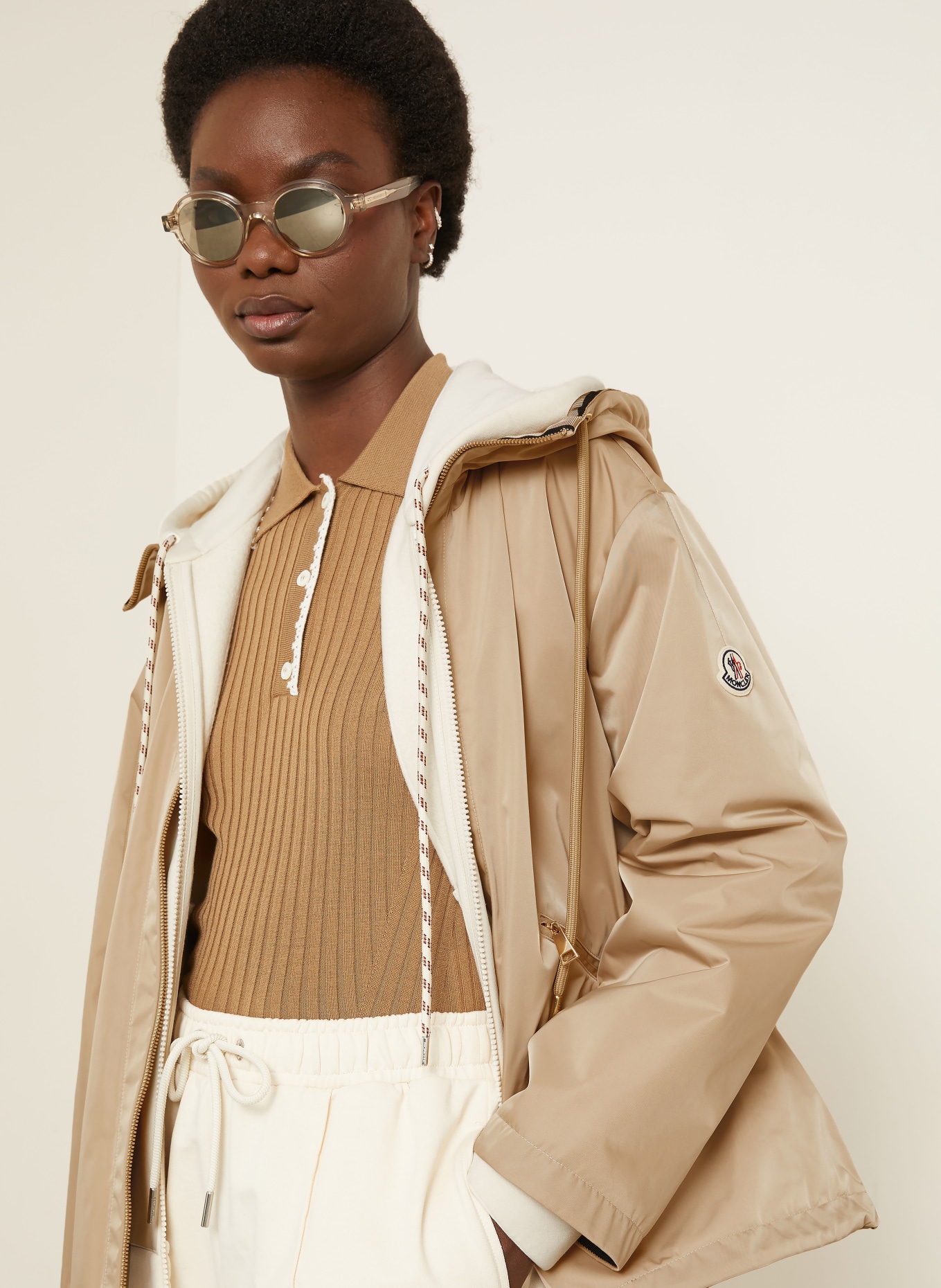 MONCLER Jacke CASSIOPEA: BEIGE