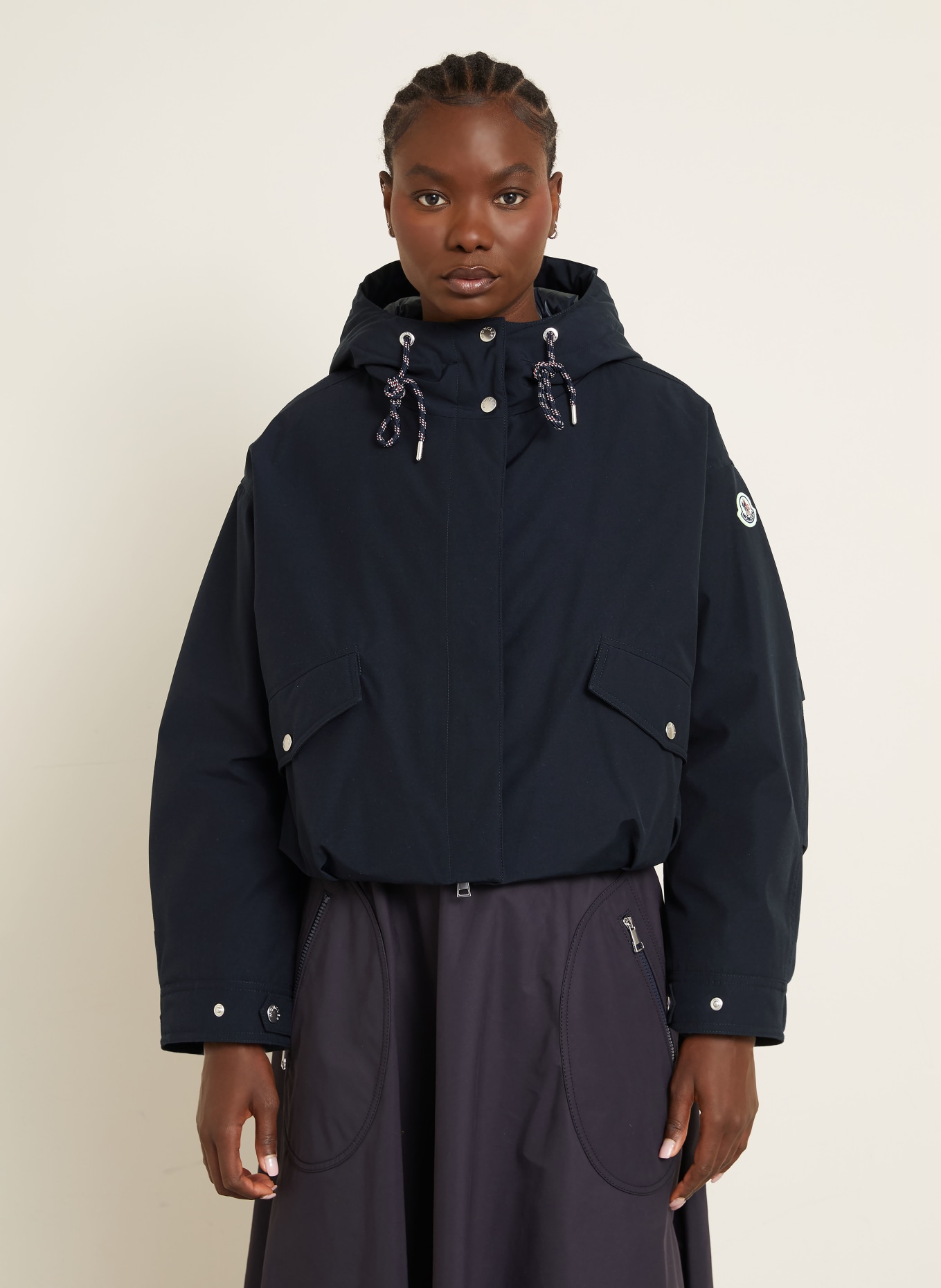 MONCLER Daunenjacke EUCALYPTUS: DUNKELBLAU
