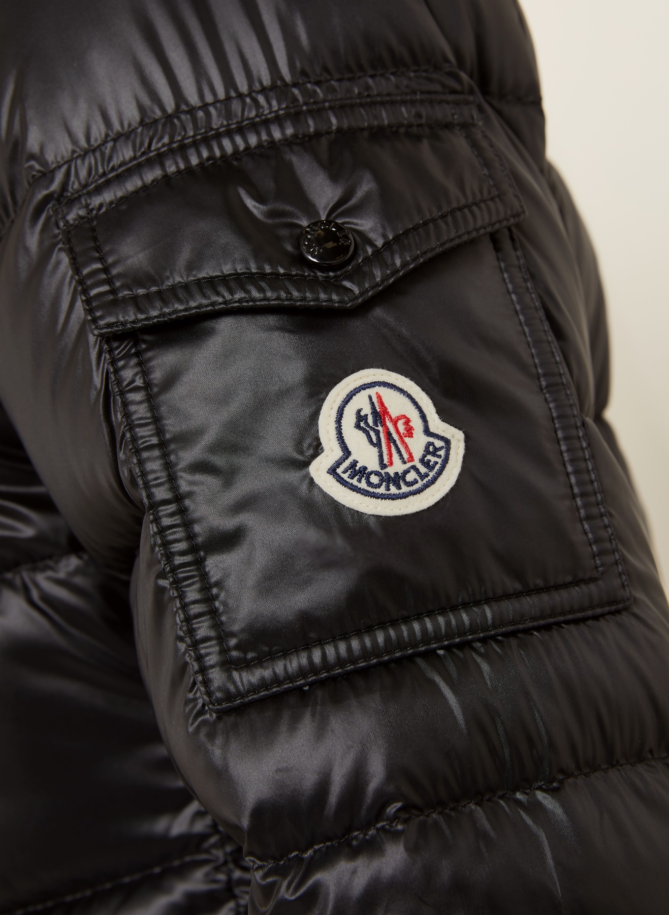 MONCLER Daunenjacke GLESSE: SCHWARZ