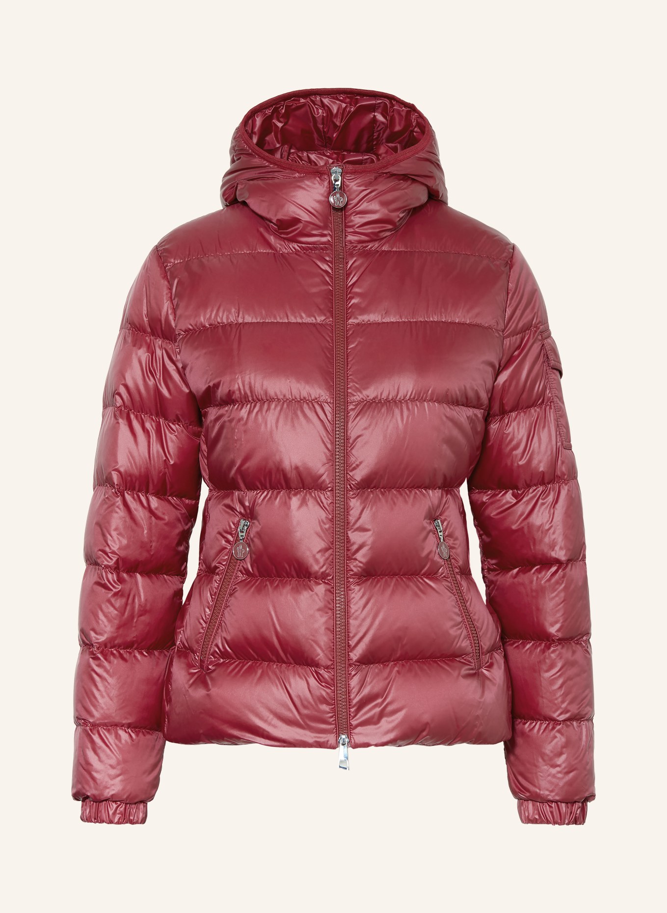 MONCLER Daunenjacke GLESSE: DUNKELROT
