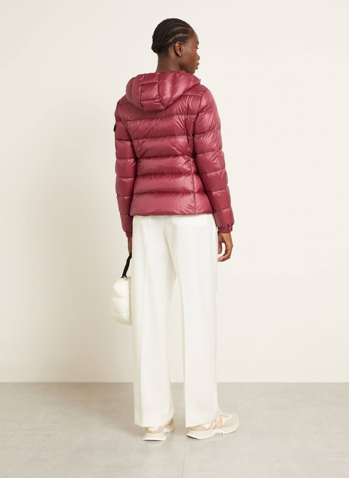 MONCLER Daunenjacke GLESSE: DUNKELROT