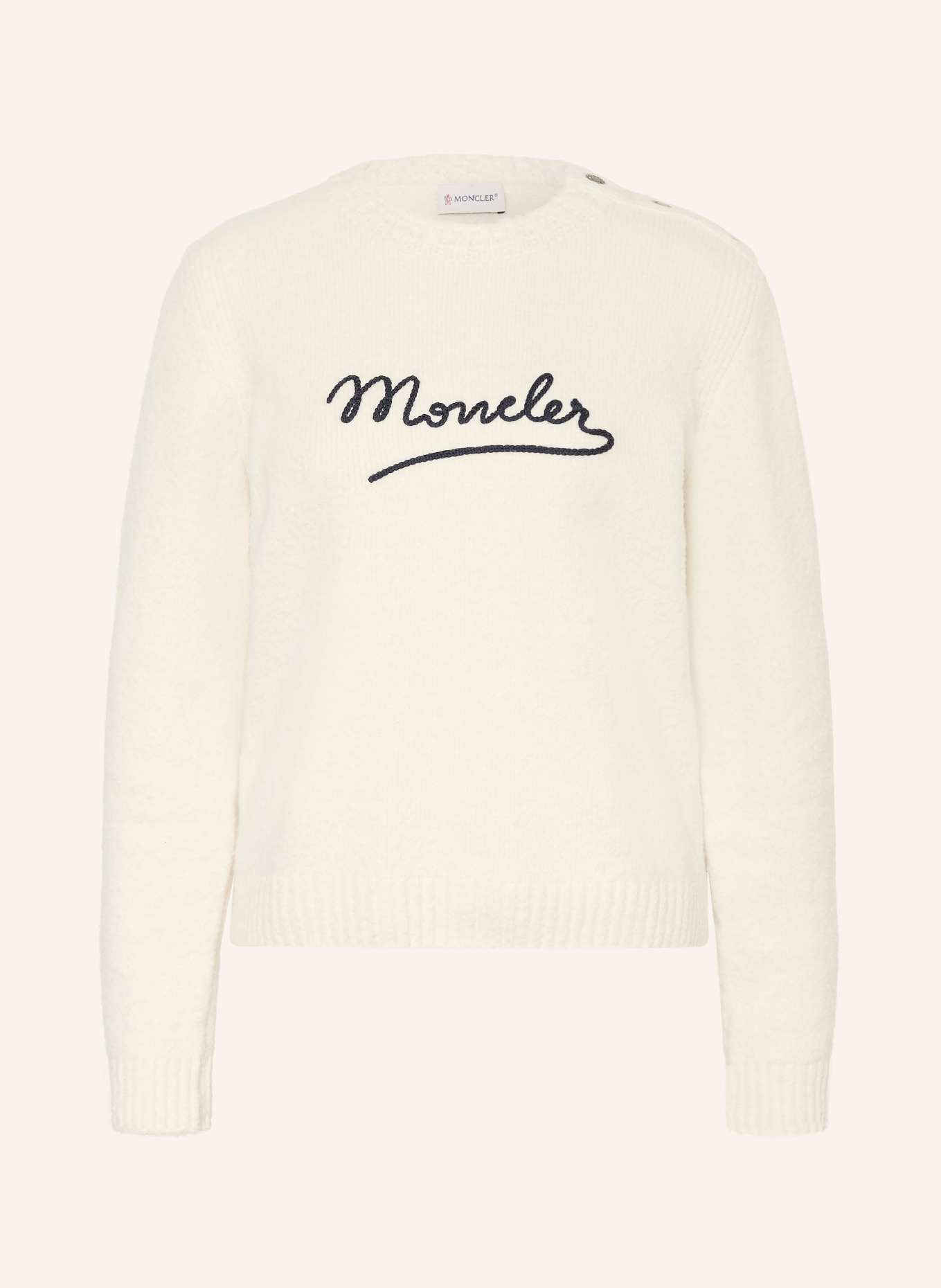 MONCLER Pullover: CREME