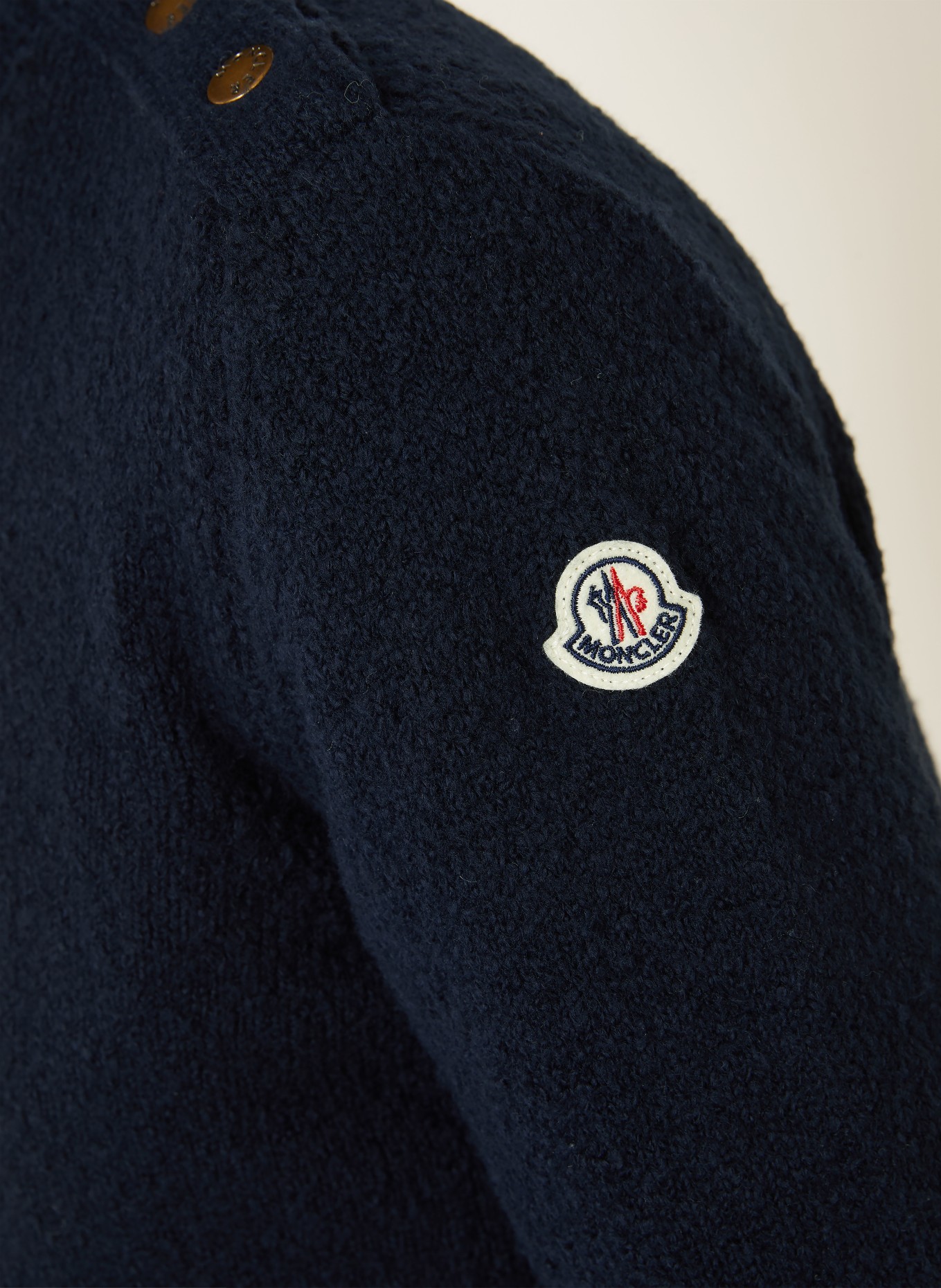MONCLER Pullover: DUNKELBLAU