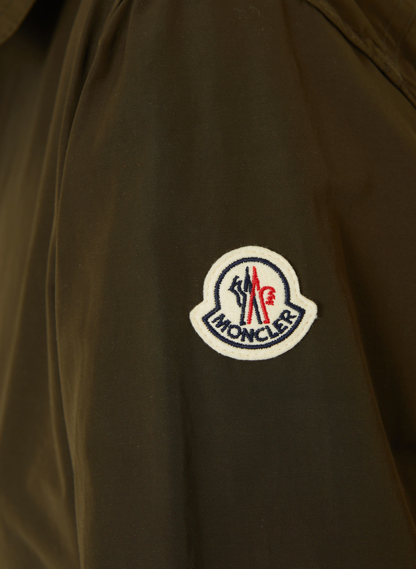 MONCLER Hemdblusenkleid: KHAKI