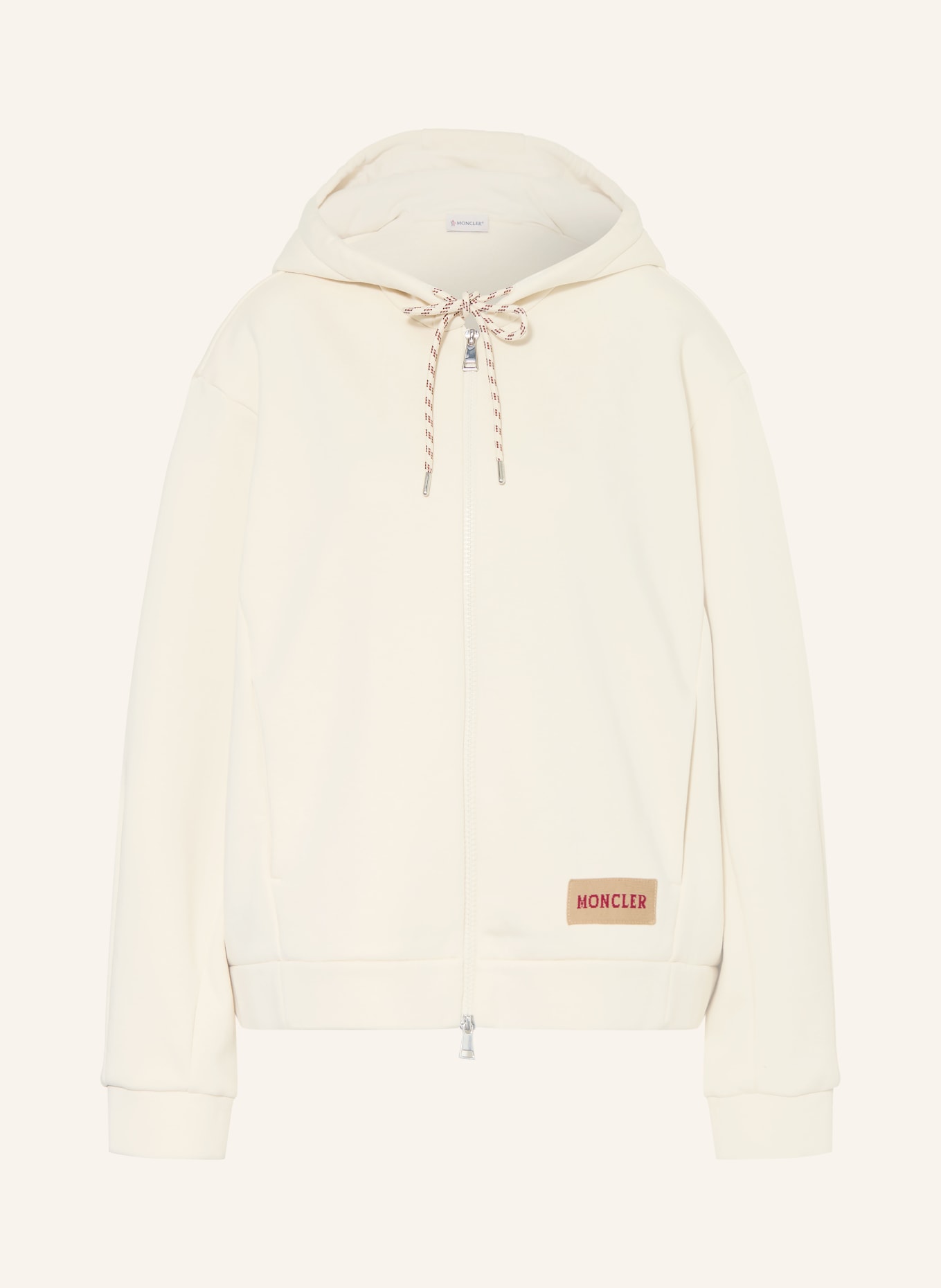 MONCLER Sweatjacke: BEIGE