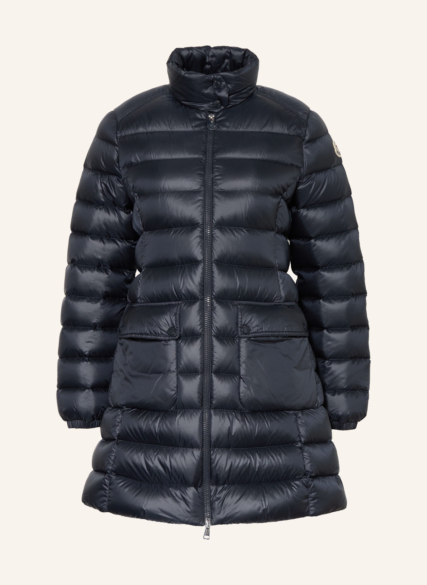 MONCLER Lightweight-Daunenmantel GENET: DUNKELBLAU