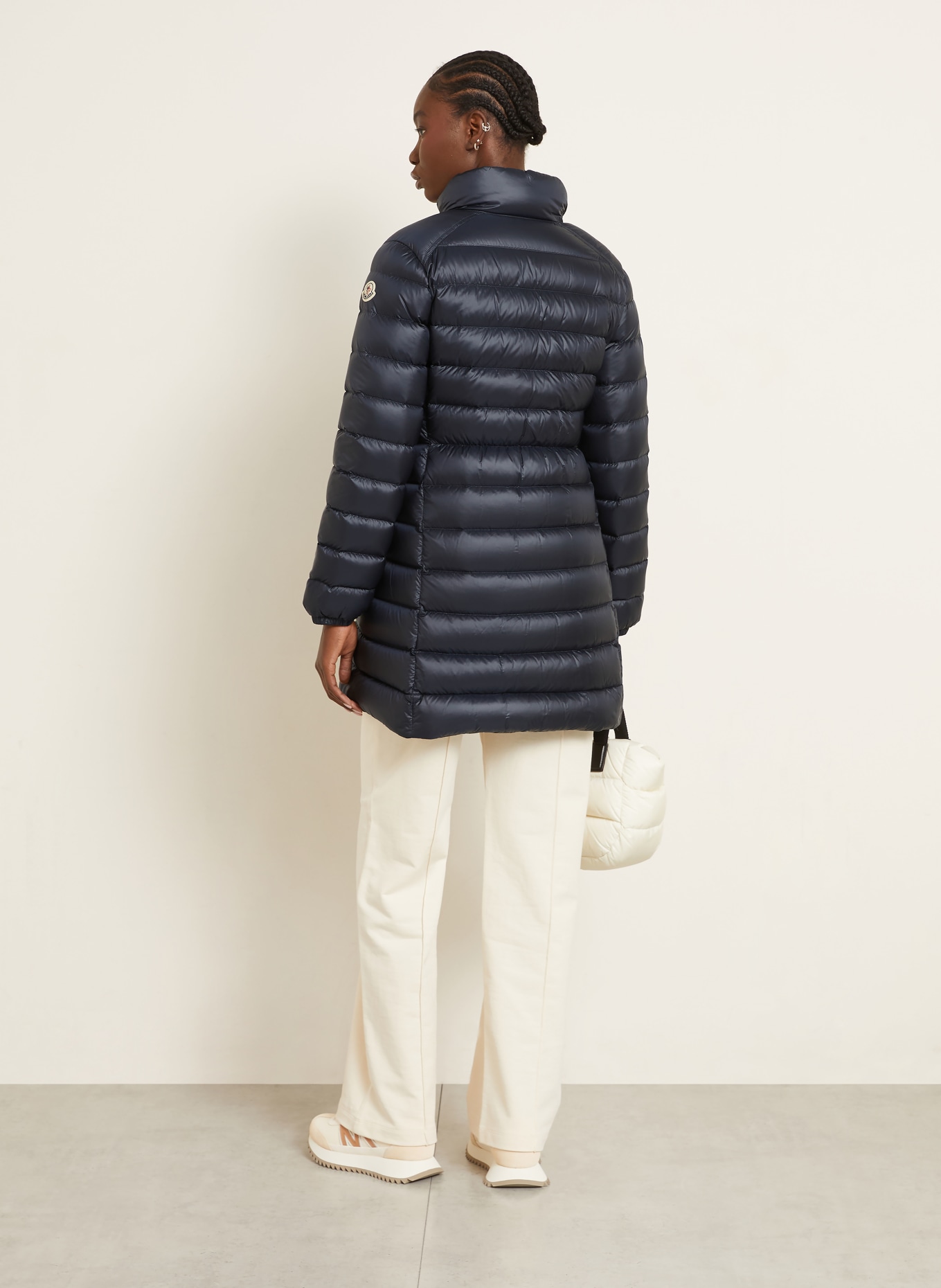 MONCLER Lightweight-Daunenmantel GENET: DUNKELBLAU