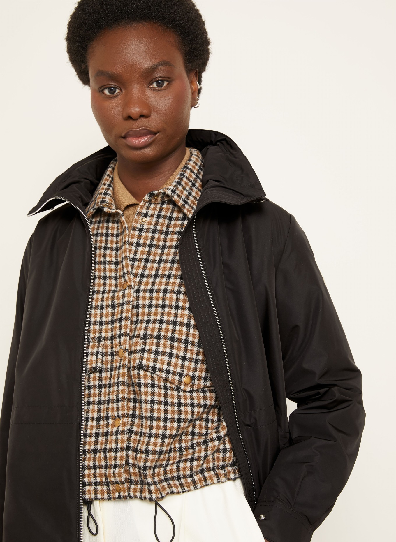 MONCLER Parka ENETTE: SCHWARZ