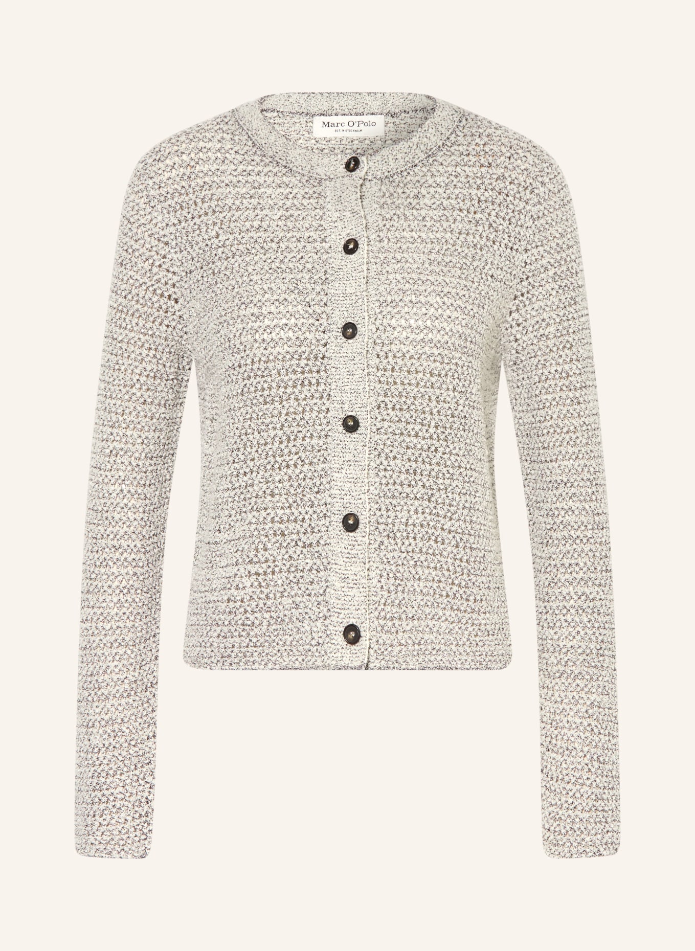 Marc O'Polo svetr: ŠEDÁ / REŽNÁ