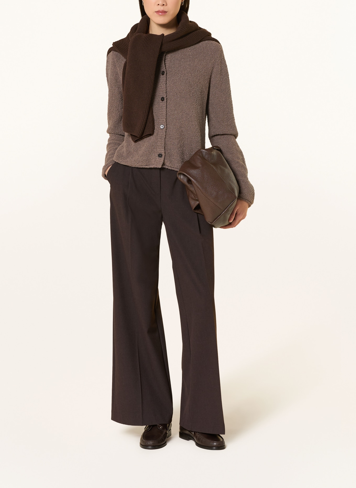 Marc O'Polo svetr: TMAVĚ HNĚDÁ