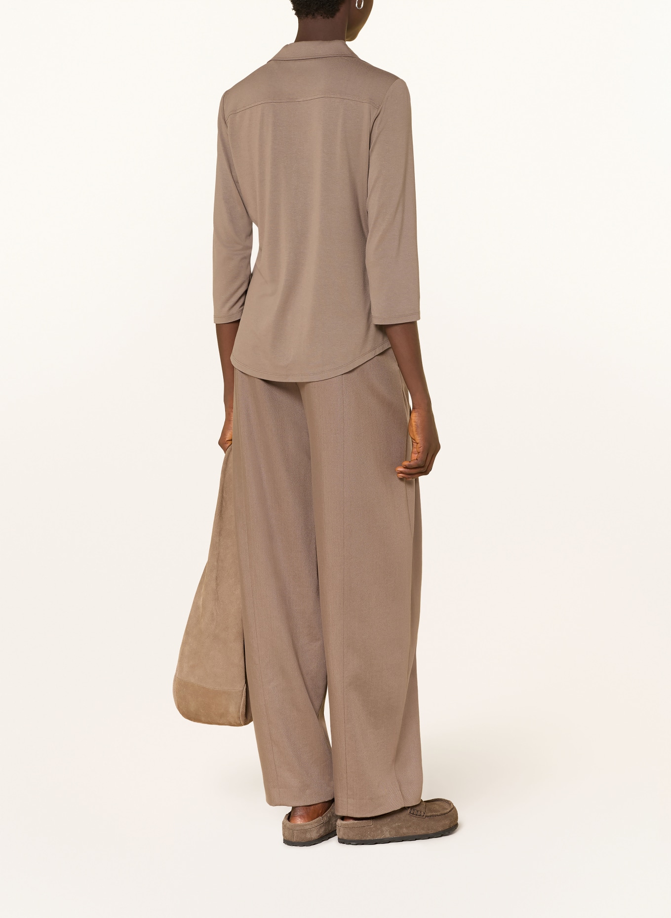 Marc O'Polo jerseyová blůza: KHAKI