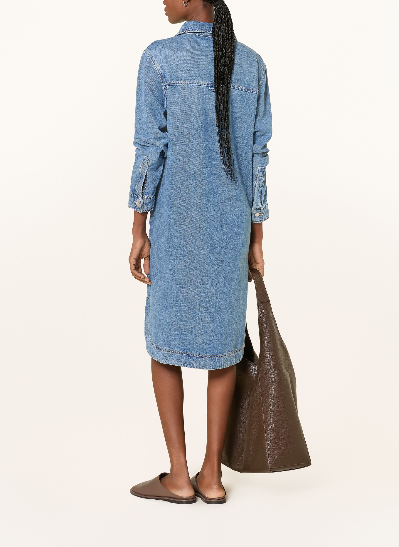 Marc O'Polo robe en jean: BLEU