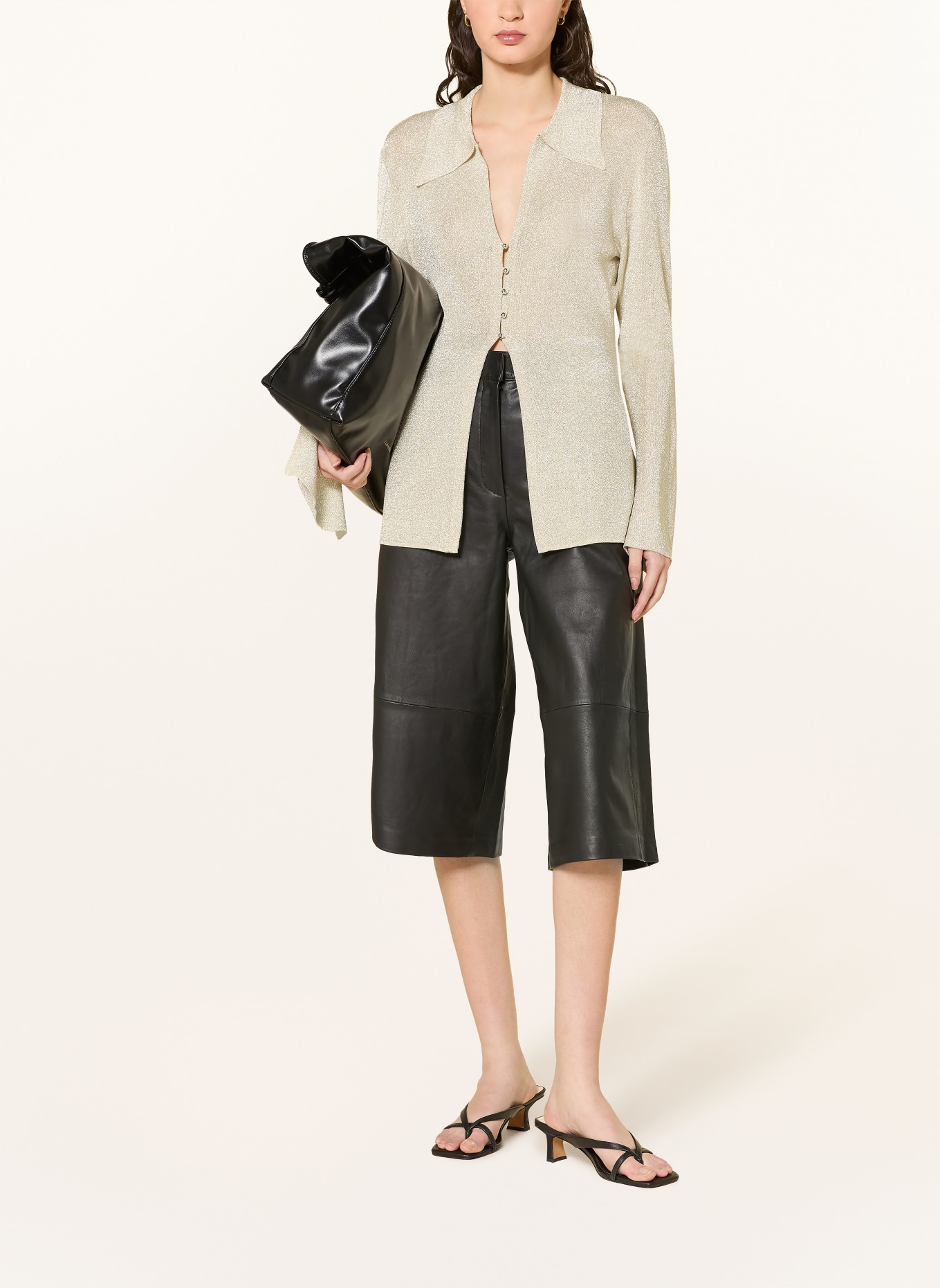 GESTUZ Strickjacke BXGGRUTH: BEIGE