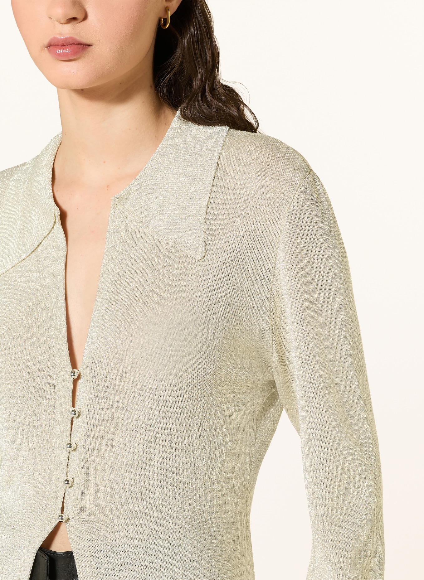 GESTUZ Strickjacke BXGGRUTH: BEIGE