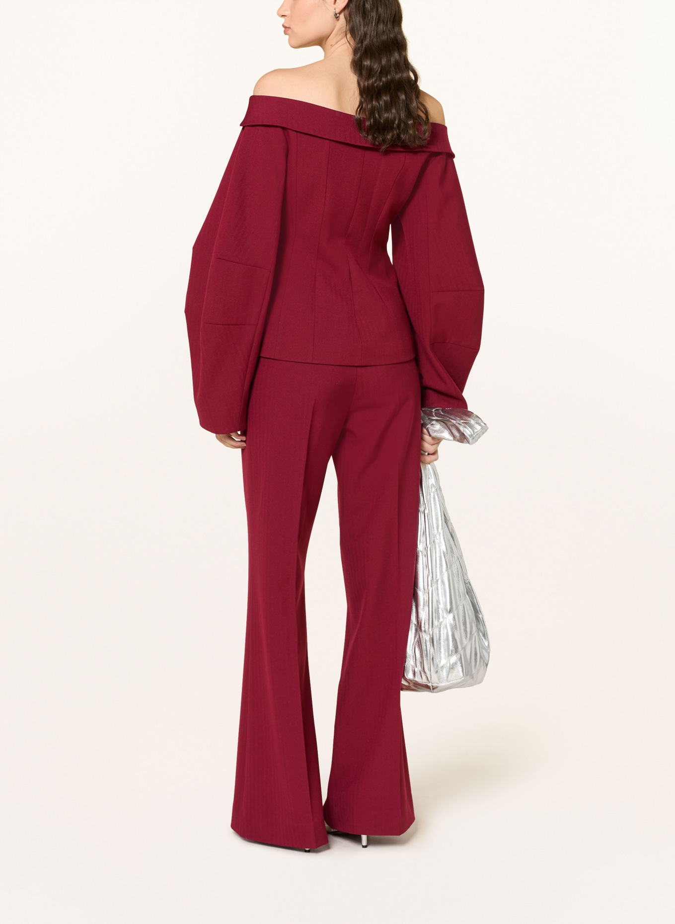 GESTUZ Marlene pants BXGBABARA: DARK RED