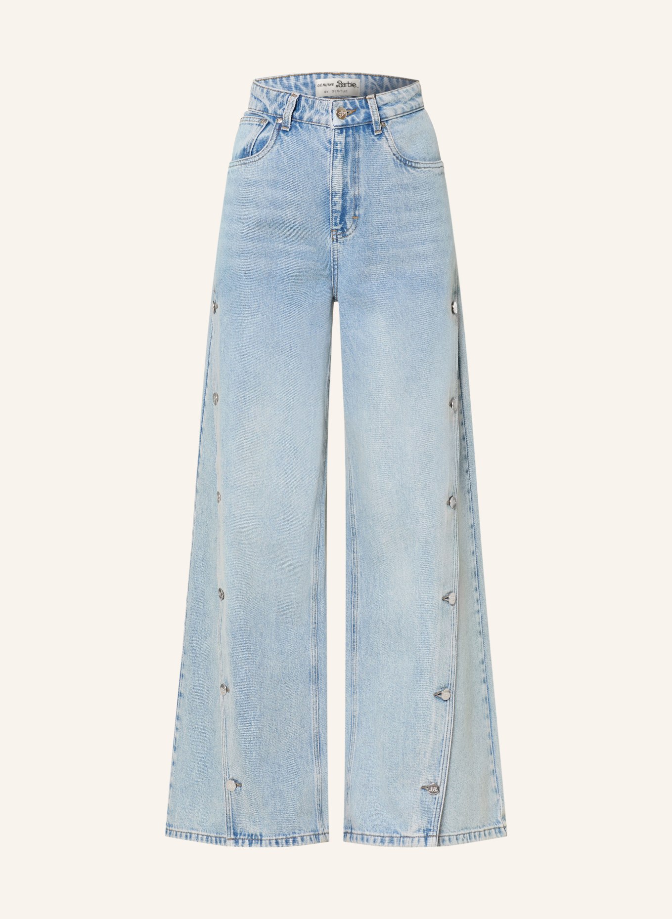 GESTUZ Jean à jambes larges BXGSTACIE: 108303 Vintage blue denim