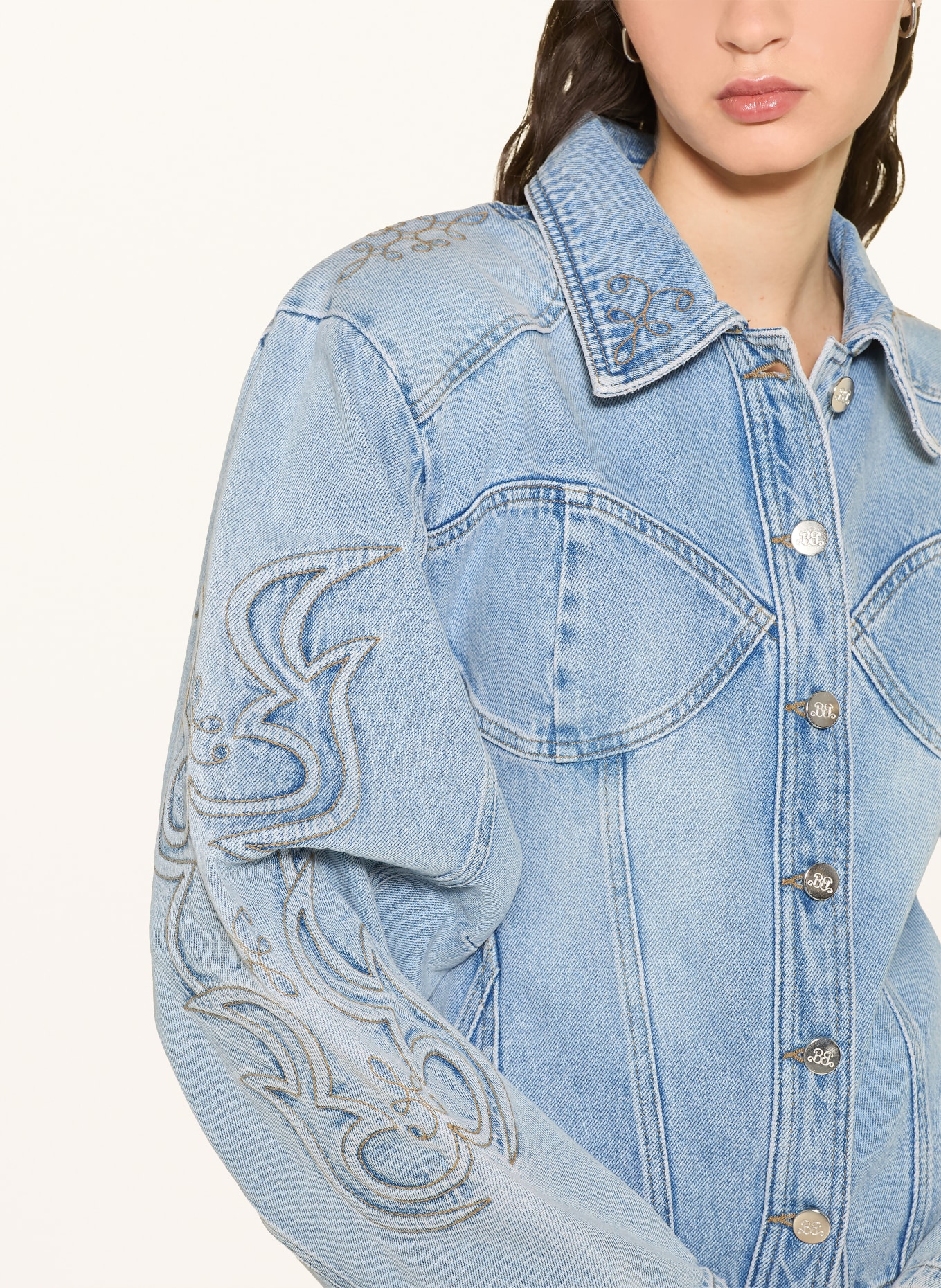 GESTUZ Jeansjacke BXGSTACIE: 108303 Vintage blue denim