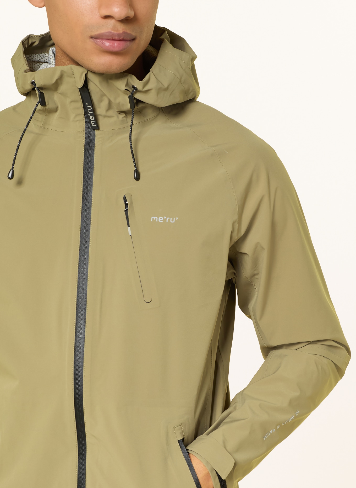 me°ru' GUARDA functional jacket: KHAKI