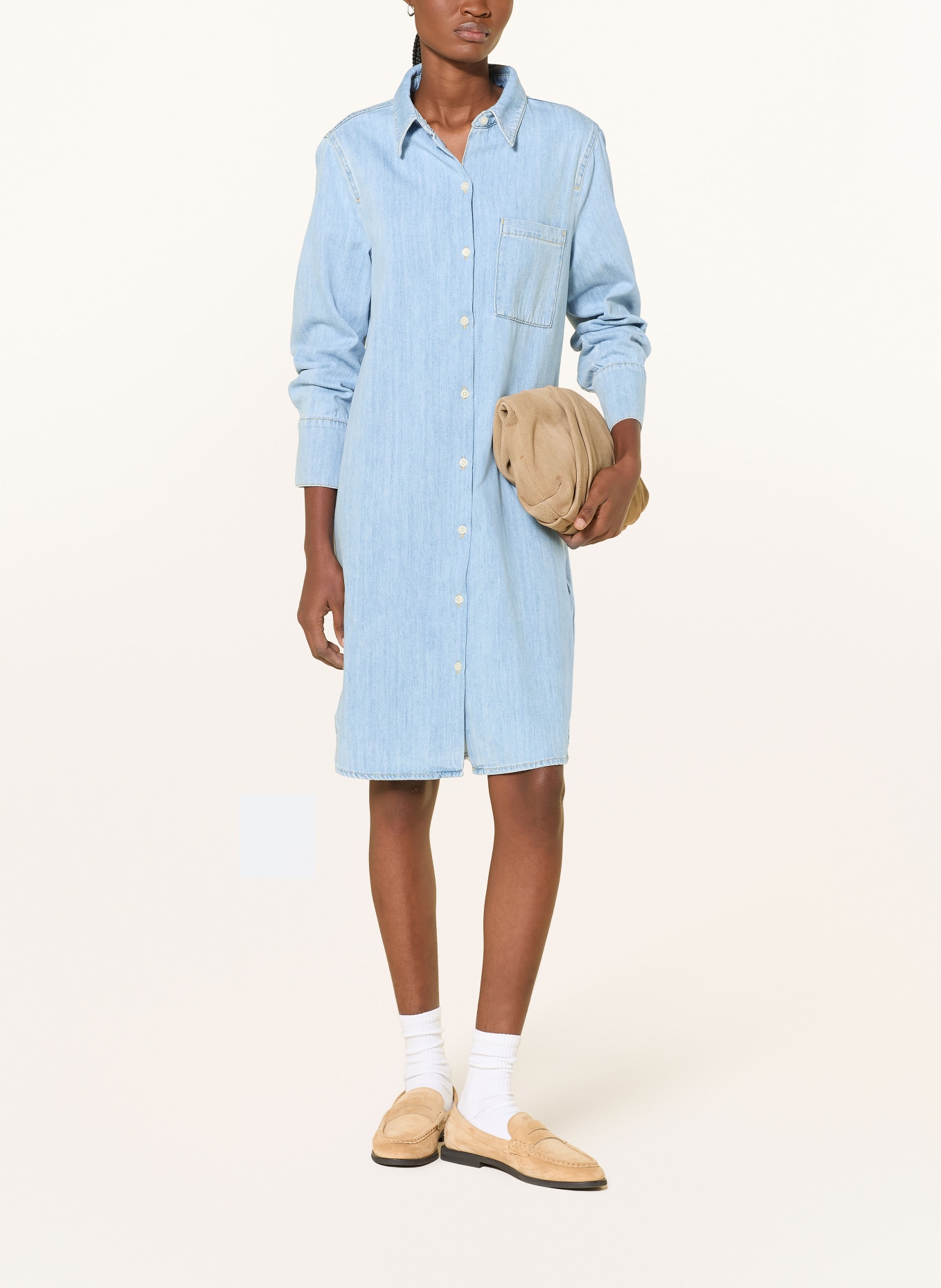 Marc O'Polo denim dress: LIGHT BLUE