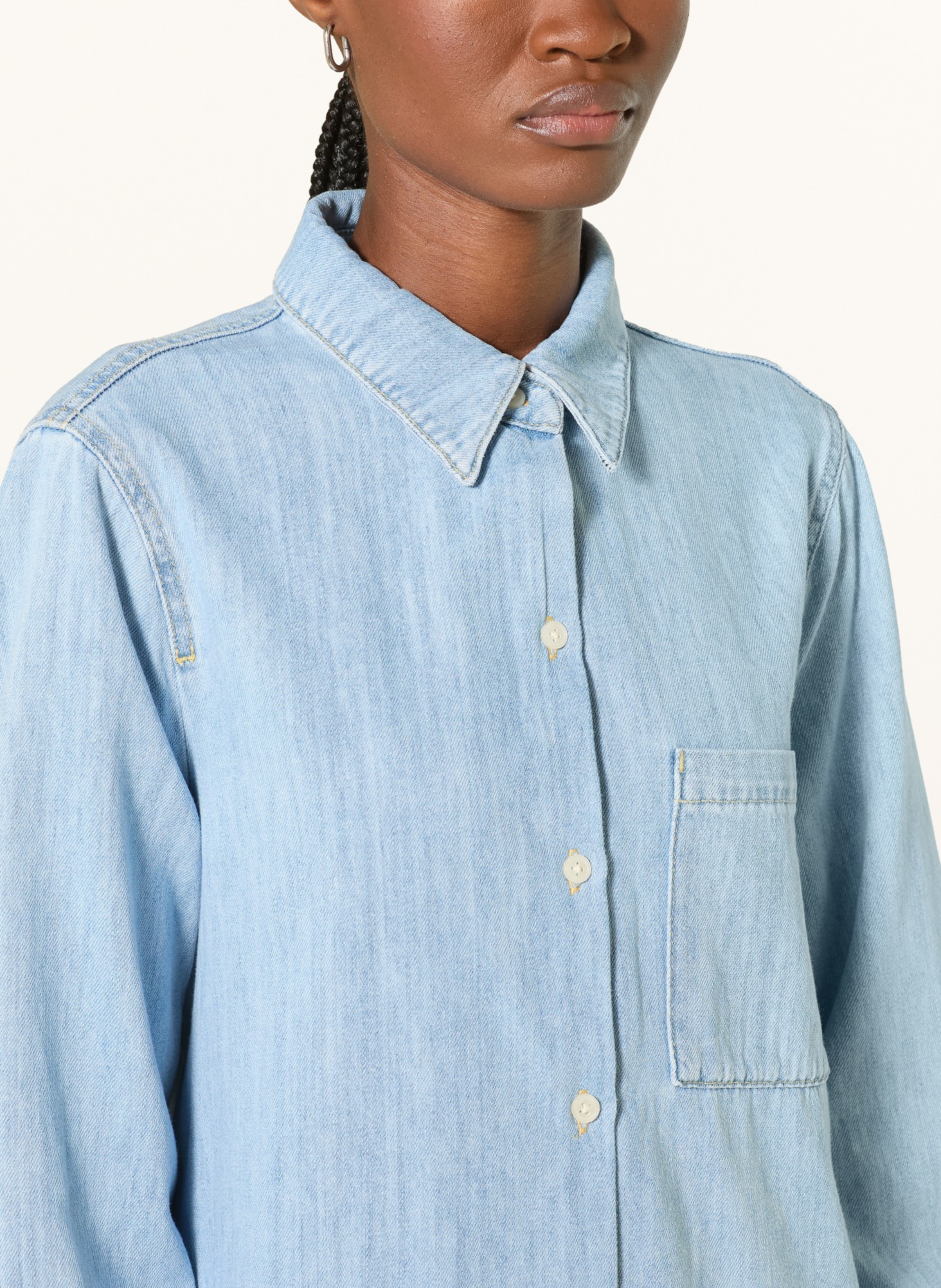 Marc O'Polo denim dress: LIGHT BLUE