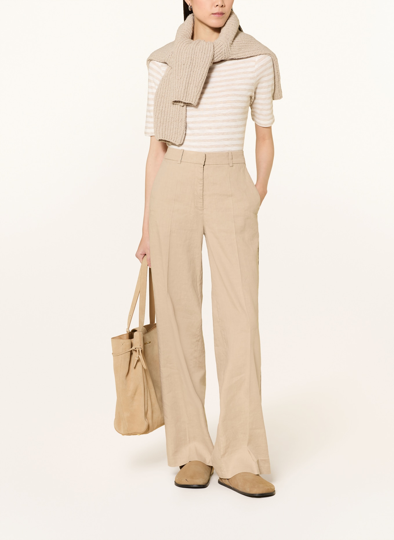 Marc O'Polo T-Shirt: CREME / BEIGE