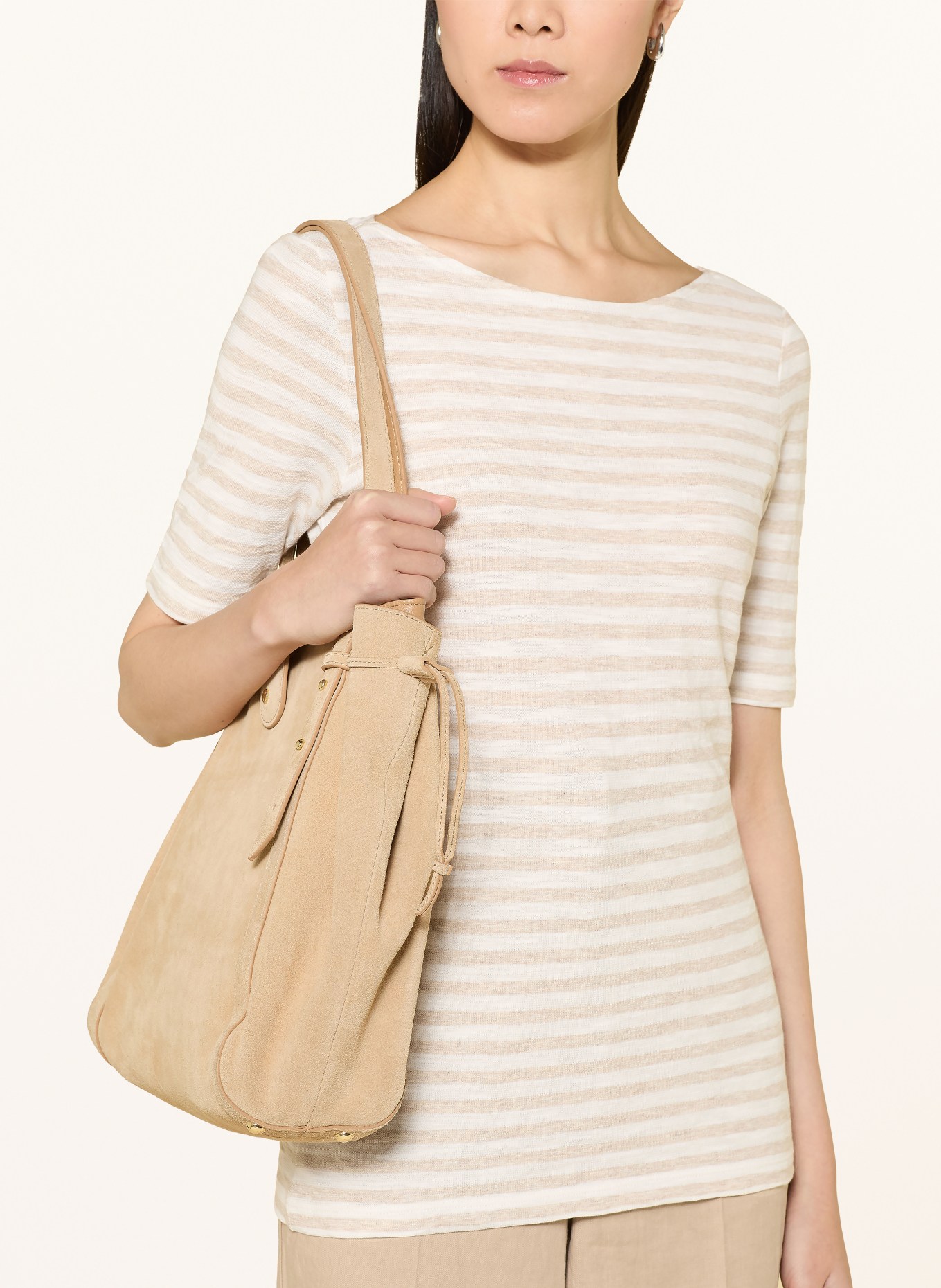 Marc O'Polo T-Shirt: CREME / BEIGE