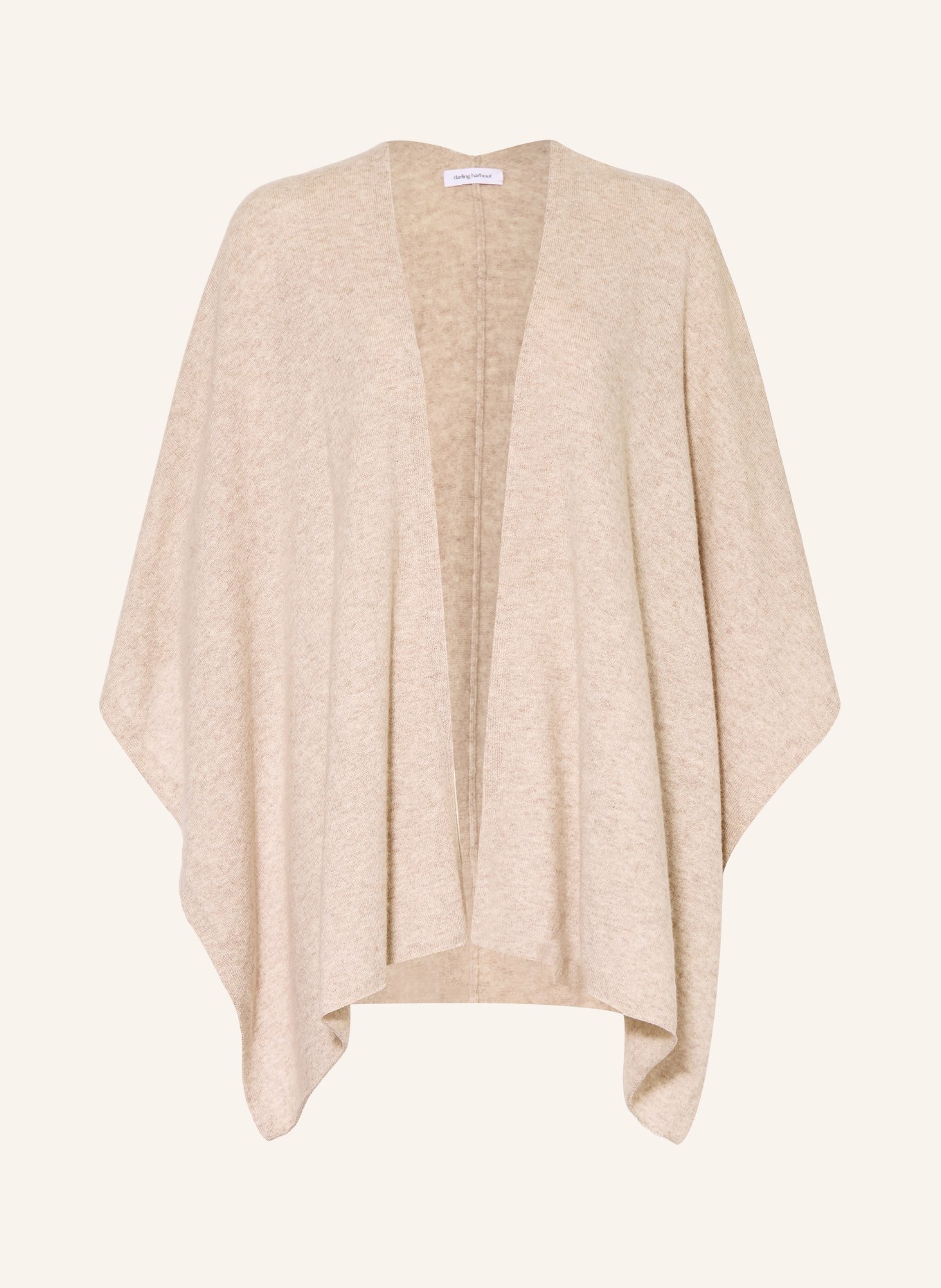 darling harbour Cape with cashmere: pebble melange