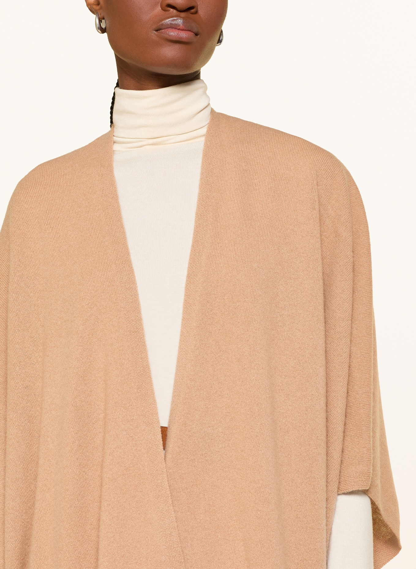 darling harbour Cape with cashmere: CAMEL