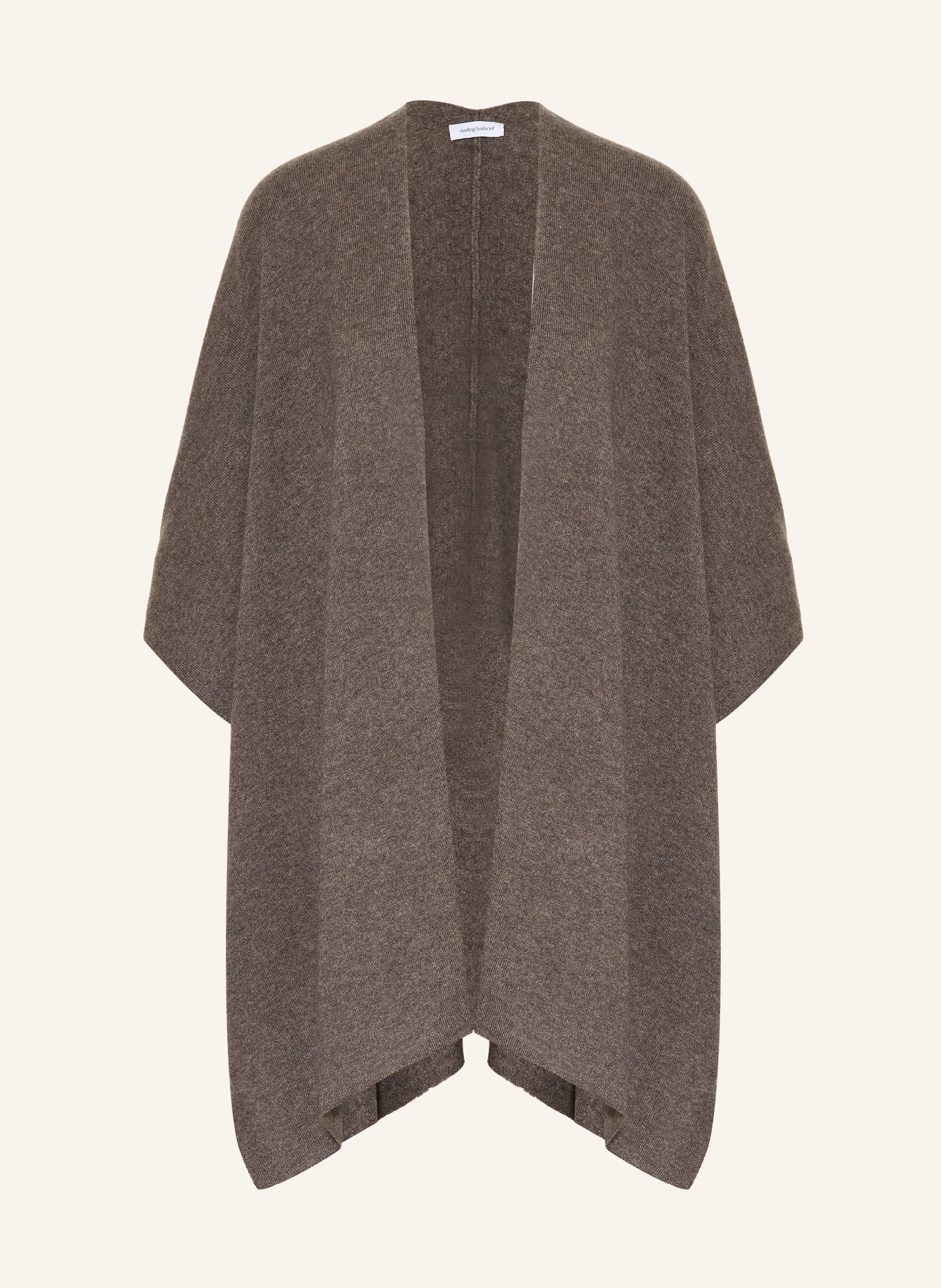 darling harbour Cape with cashmere: truffle melange