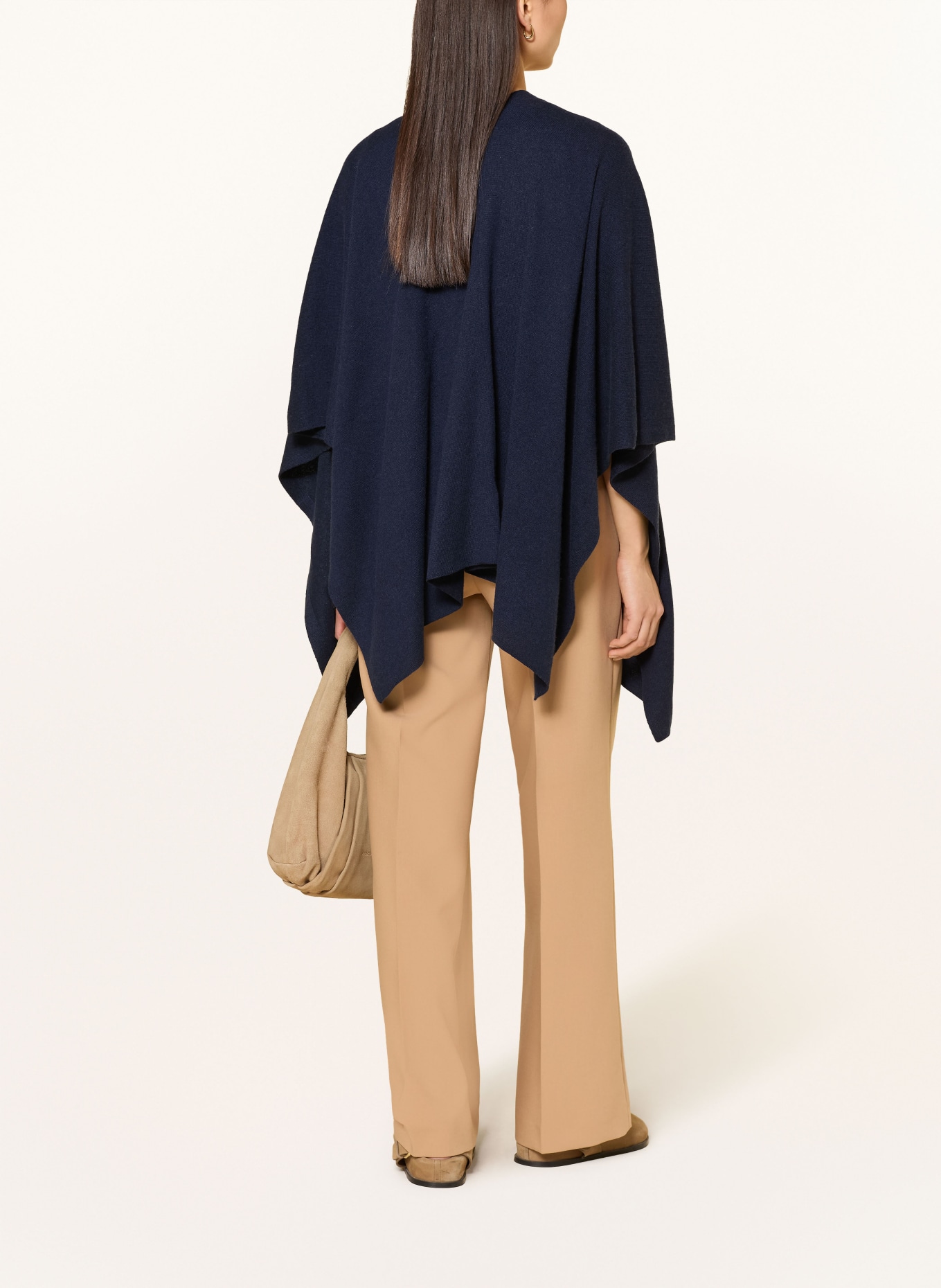 darling harbour Cape with cashmere: NAVY