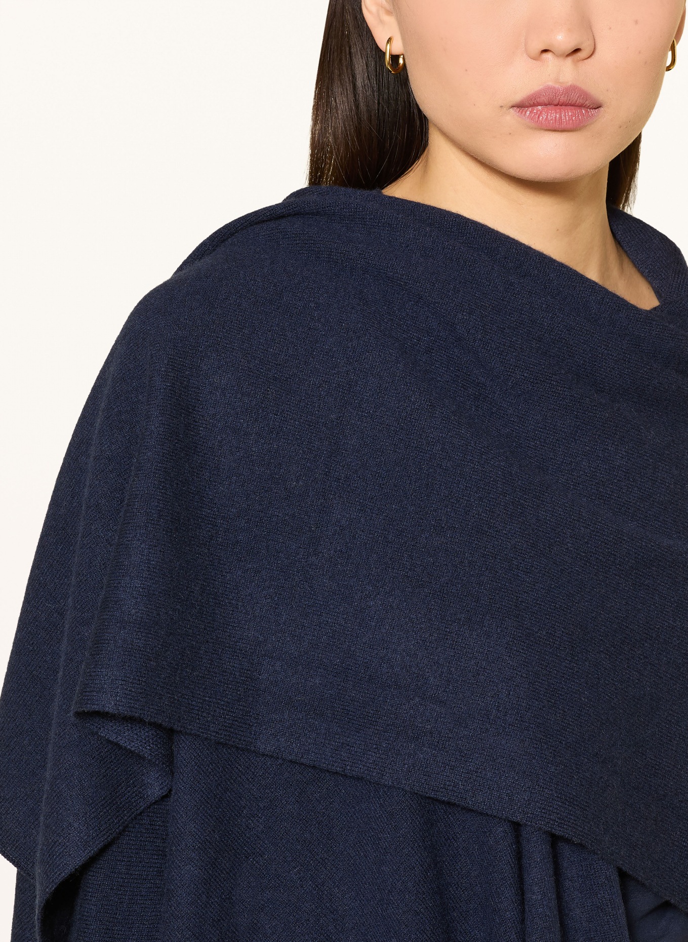 darling harbour Cape with cashmere: NAVY