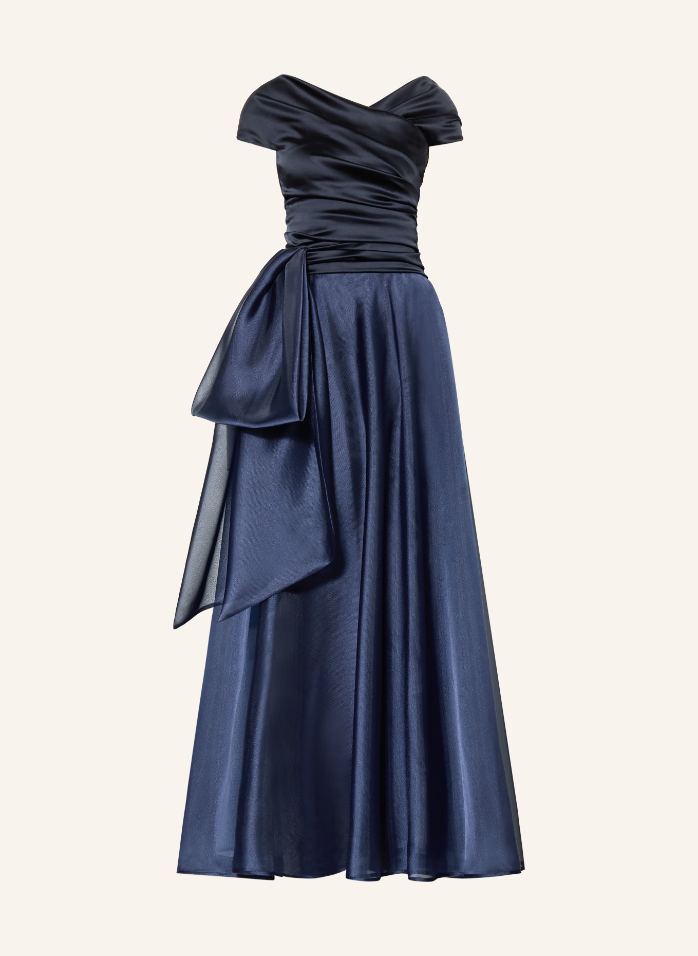 TALBOT RUNHOF Večerní šaty z kombinace materiálů: 432 ARMADA BLAU