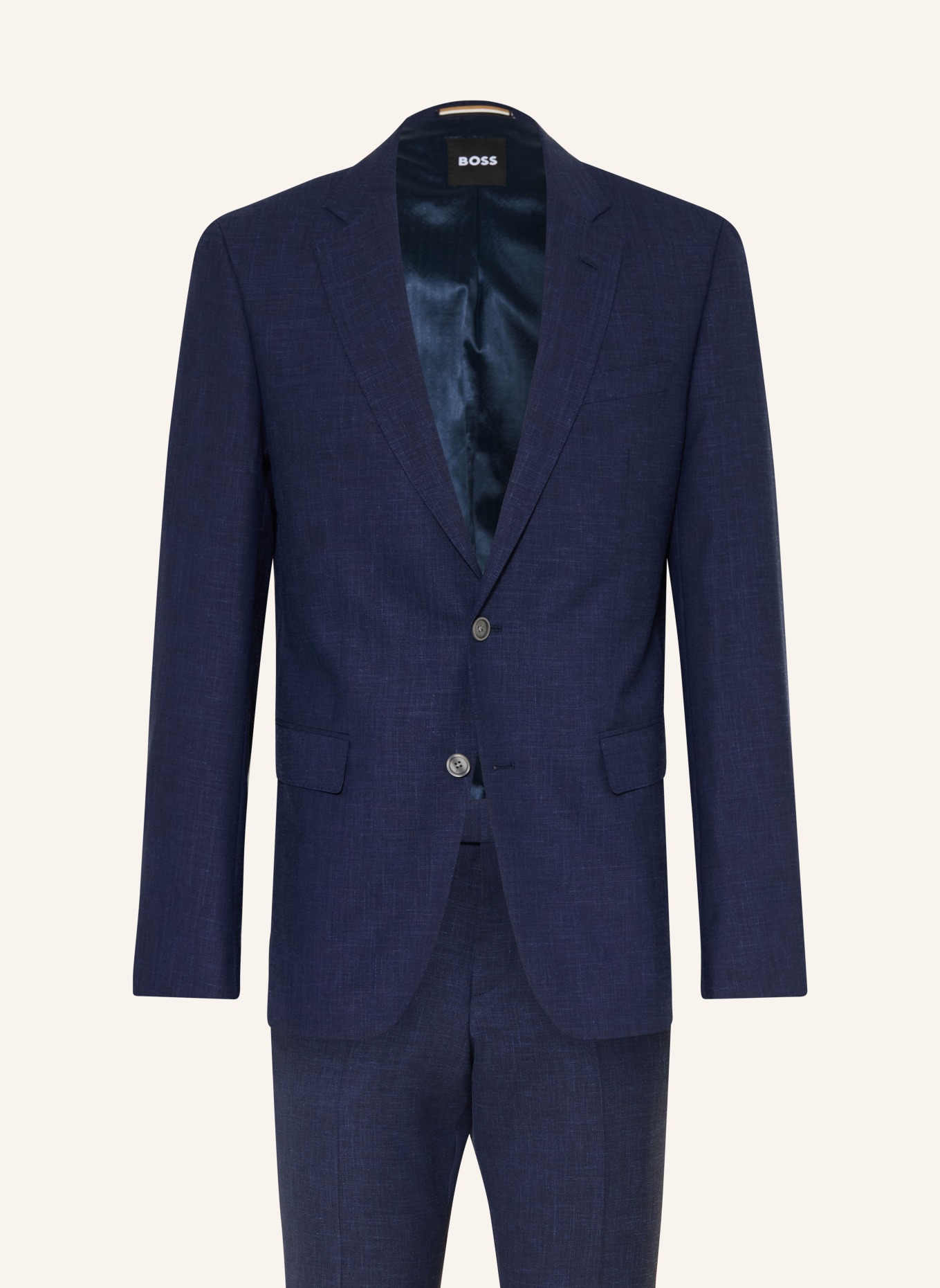 BOSS Anzug HUGE Slim Fit: DUNKELBLAU