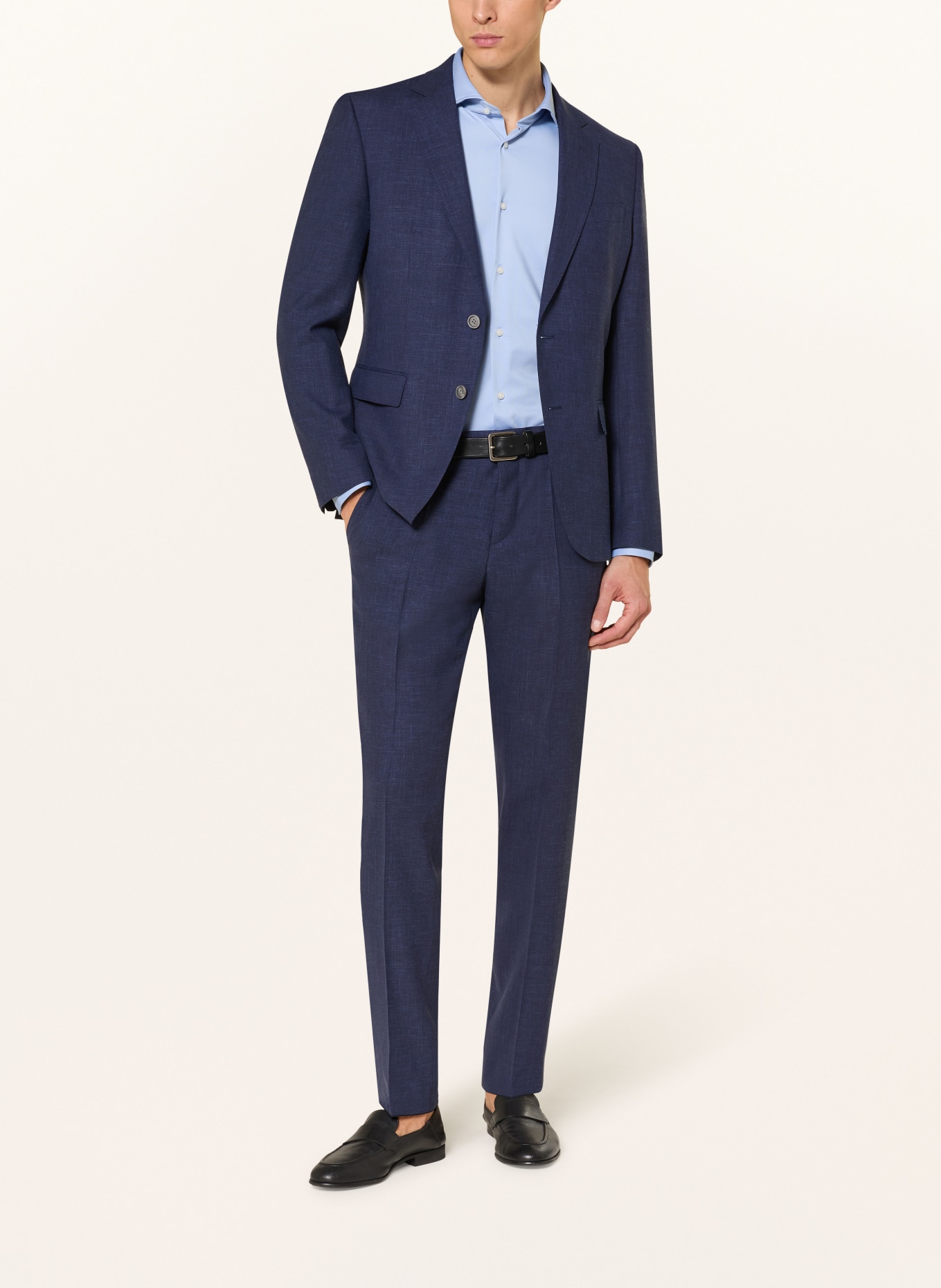 BOSS Anzug HUGE Slim Fit: DUNKELBLAU