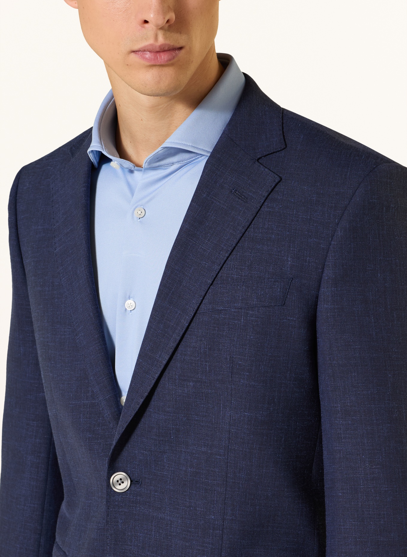 BOSS Anzug HUGE Slim Fit: DUNKELBLAU