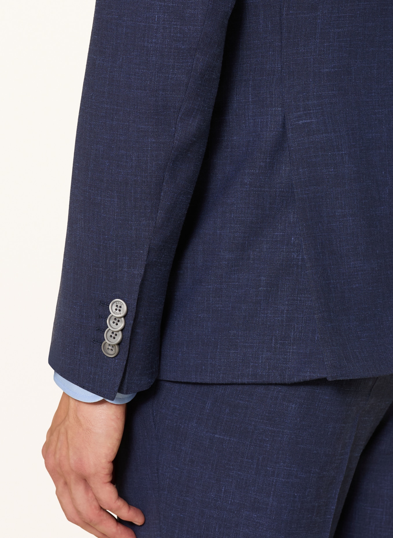 BOSS Anzug HUGE Slim Fit: DUNKELBLAU