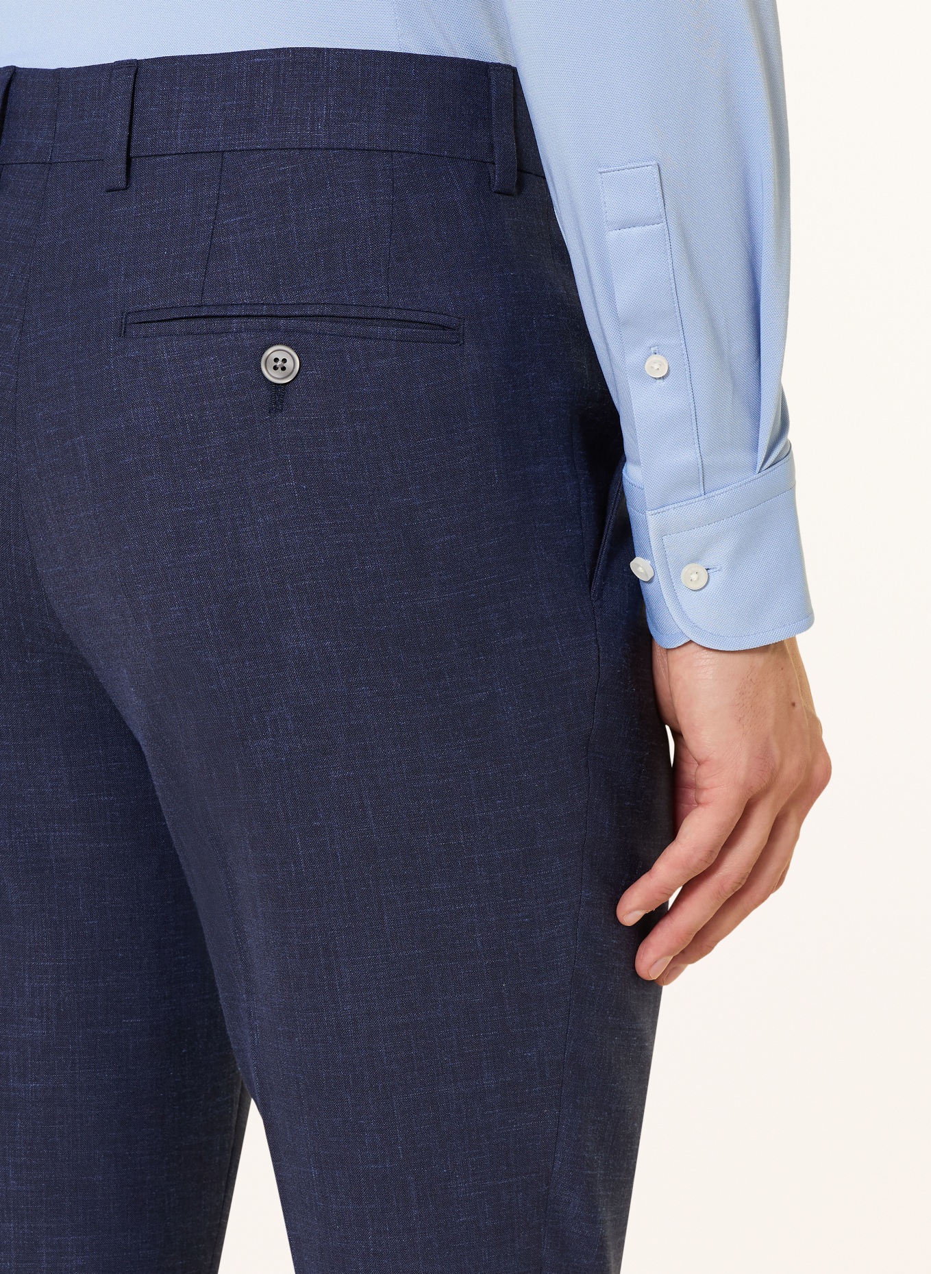 BOSS Anzug HUGE Slim Fit: DUNKELBLAU