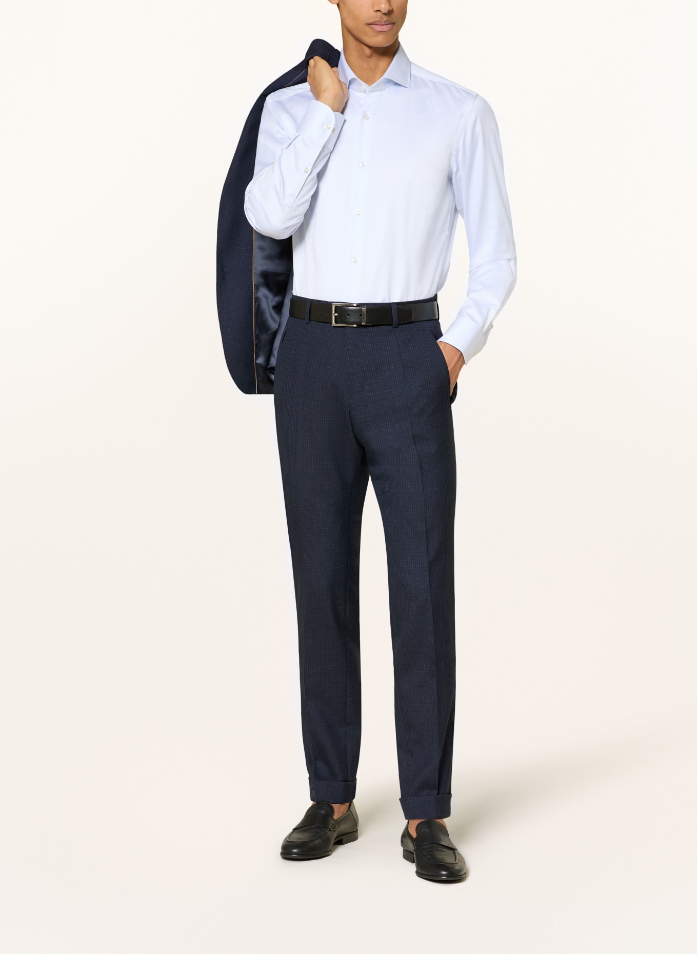 BOSS Anzug HUGE Slim Fit: DUNKELBLAU