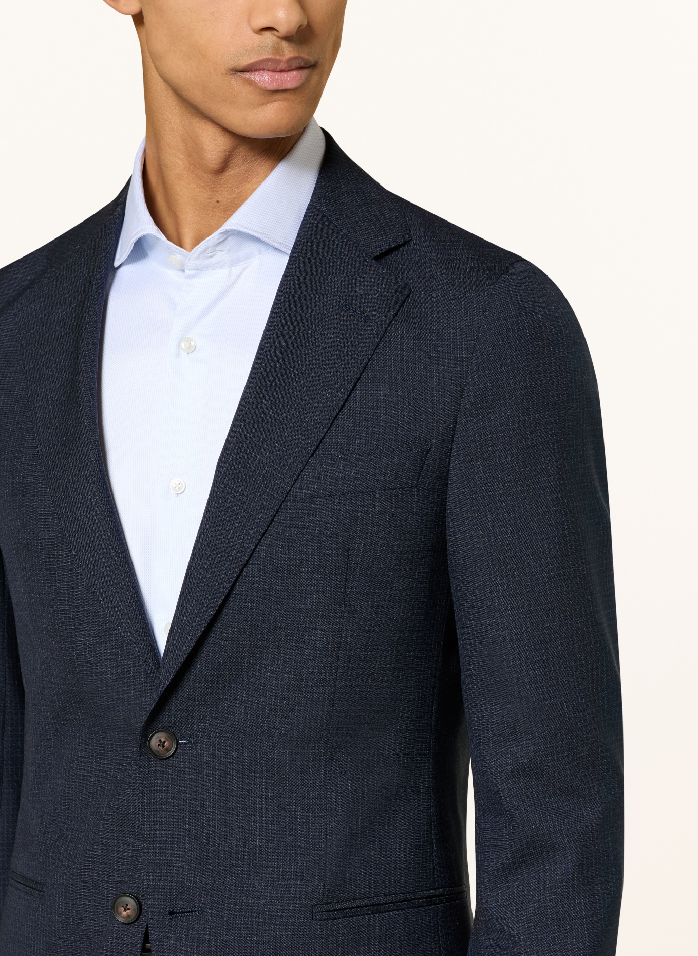 BOSS Anzug HUGE Slim Fit: DUNKELBLAU