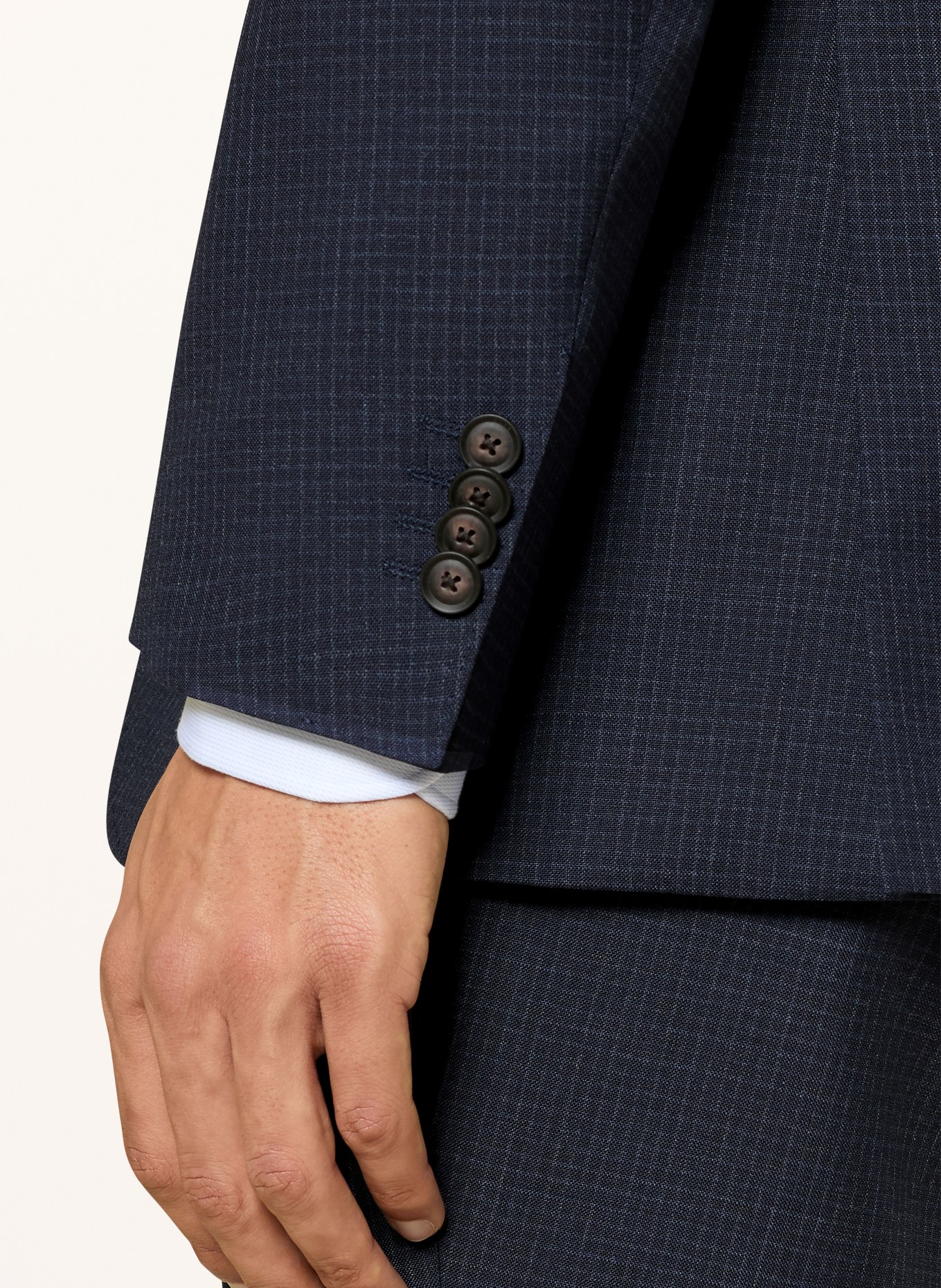 BOSS Anzug HUGE Slim Fit: DUNKELBLAU