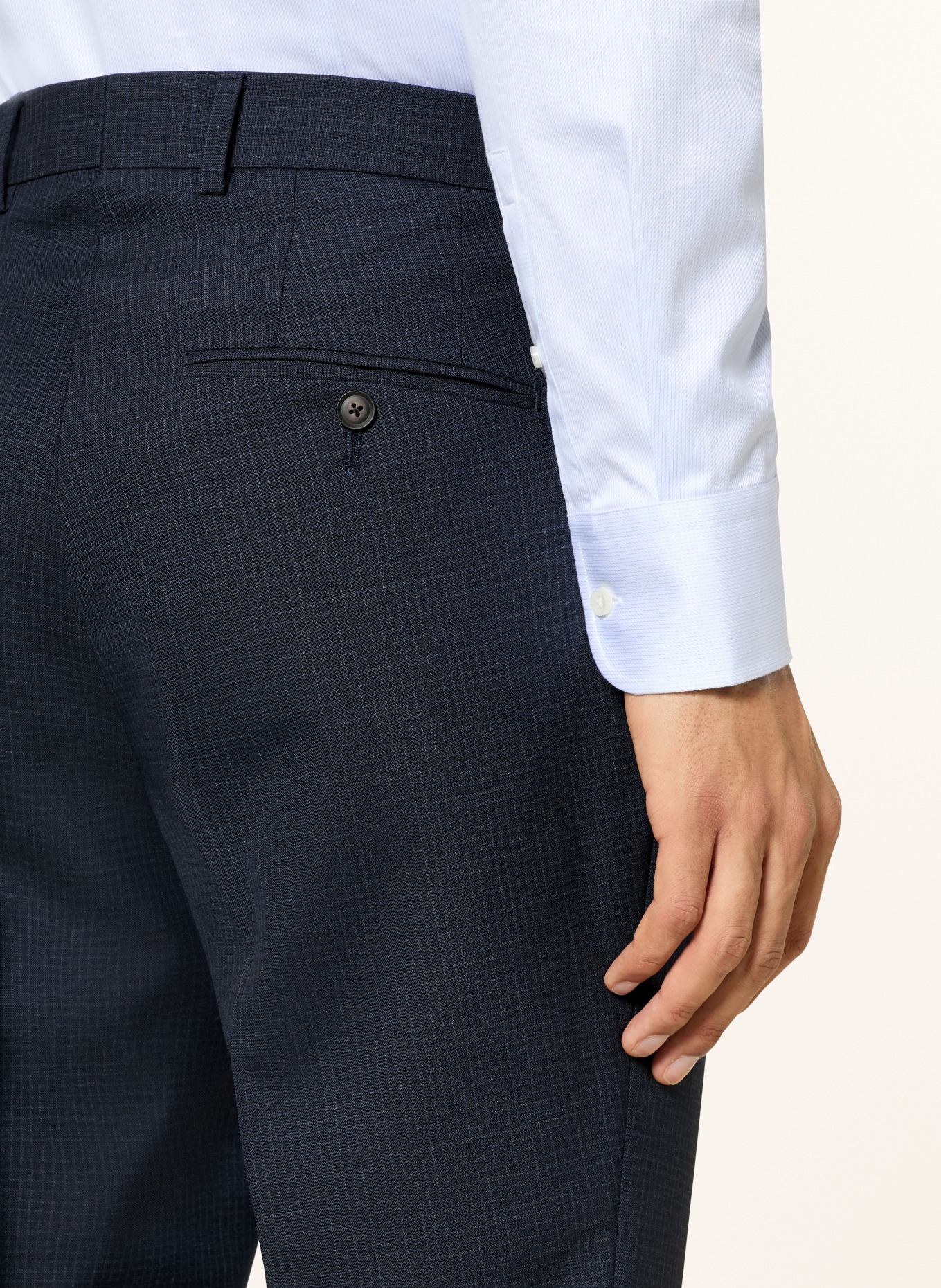 BOSS Anzug HUGE Slim Fit: DUNKELBLAU