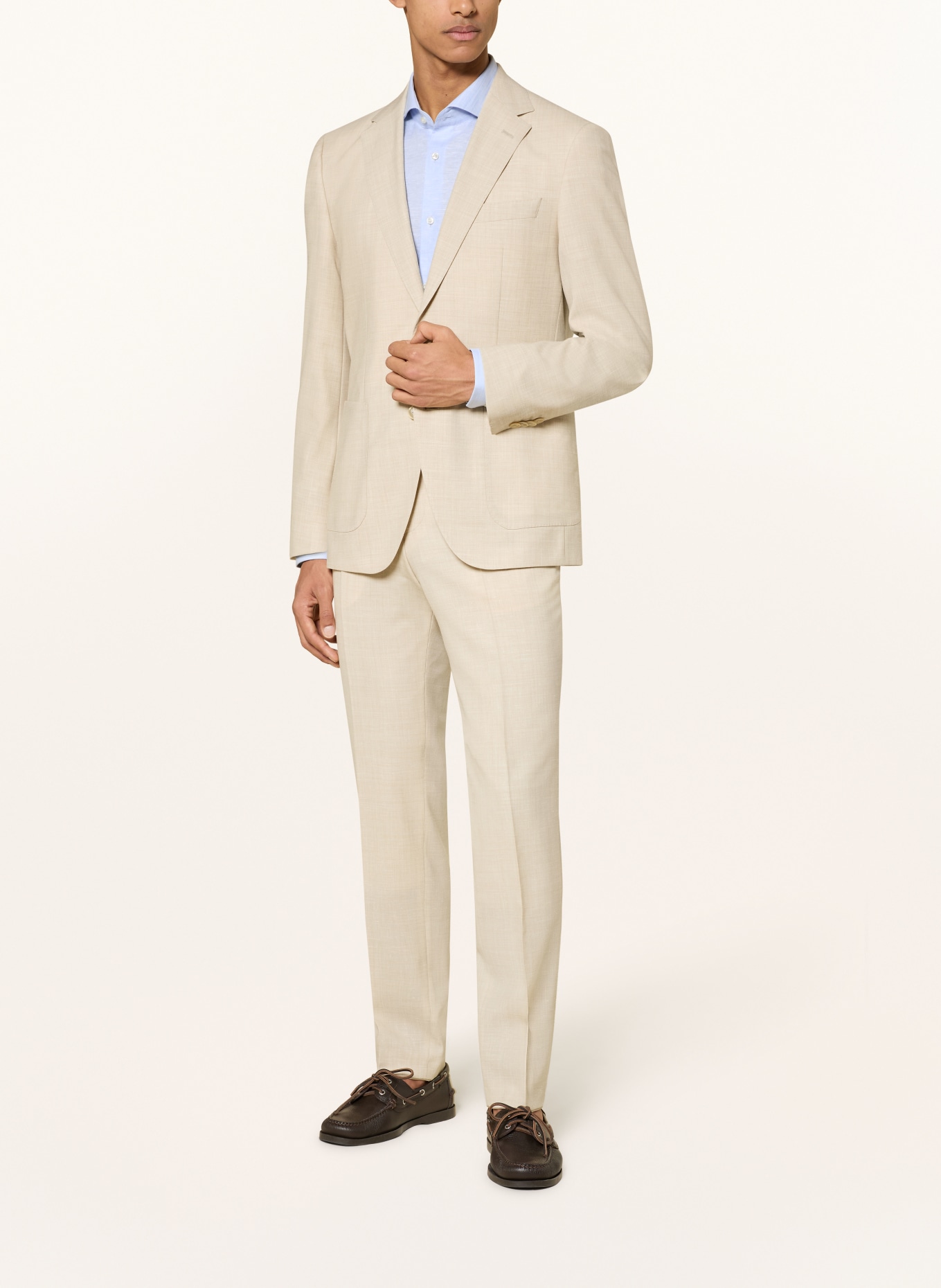 BOSS Sakko JANSON Regular Fit: 286 OPEN BEIGE