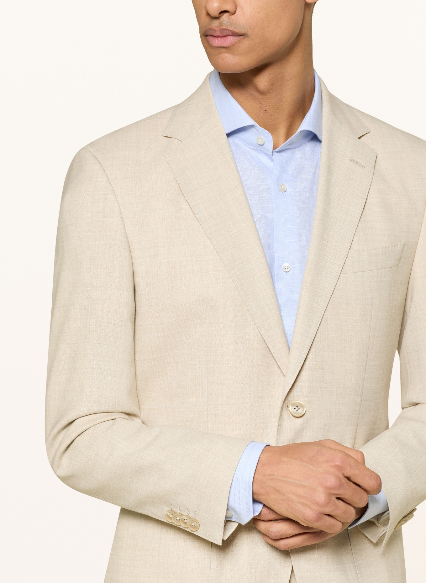 BOSS Sakko JANSON Regular Fit: 286 OPEN BEIGE